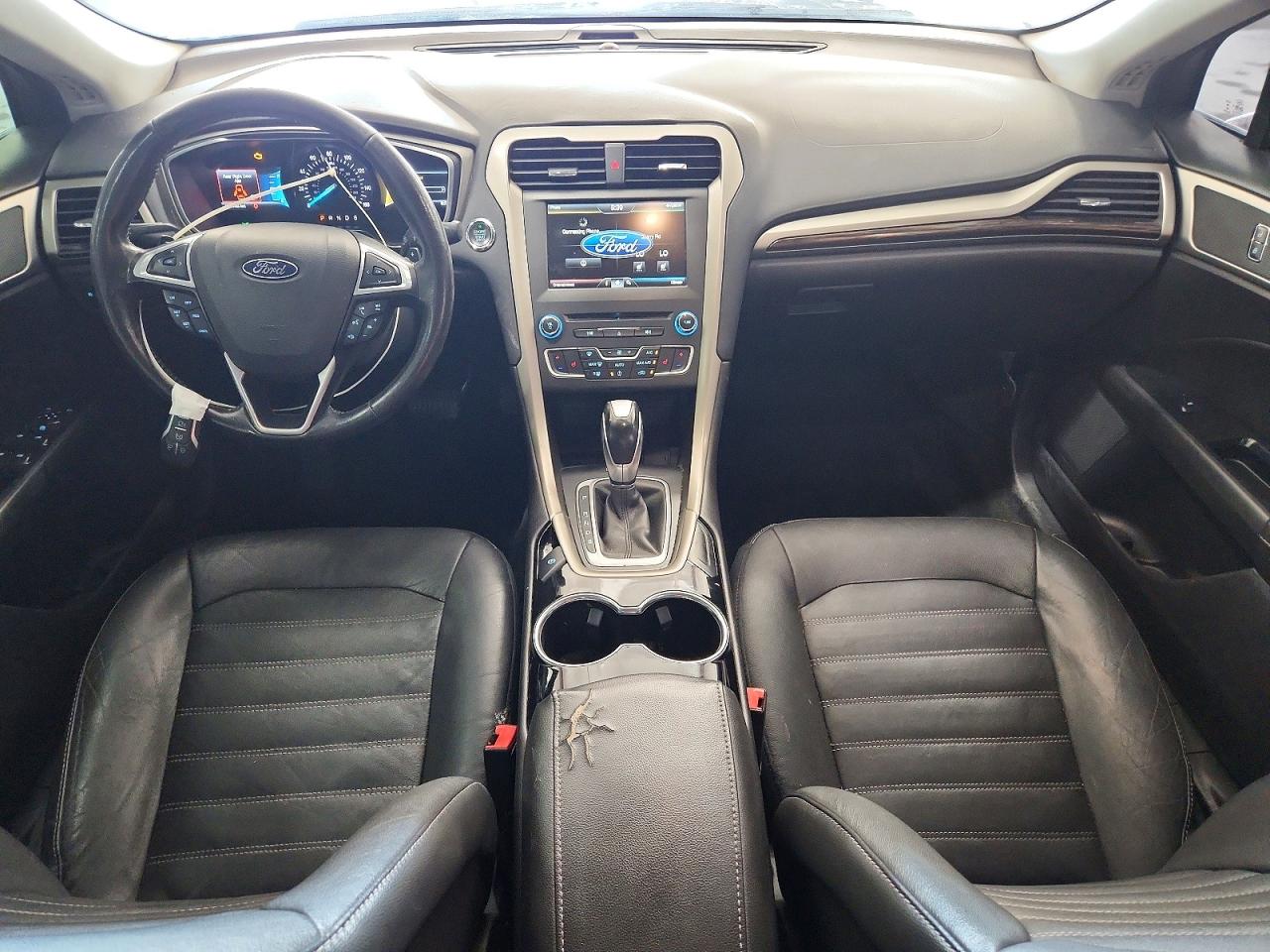 2016 Ford Fusion Se Black vin: 3FA6P0H99GR232931