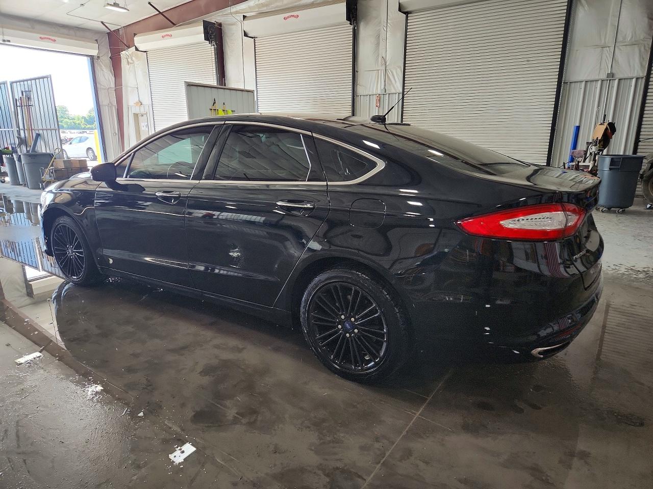 2016 Ford Fusion Se Black vin: 3FA6P0H99GR232931