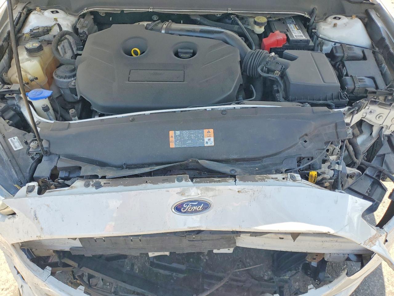 2013 Ford Fusion Se White vin: 3FA6P0H9XDR336212