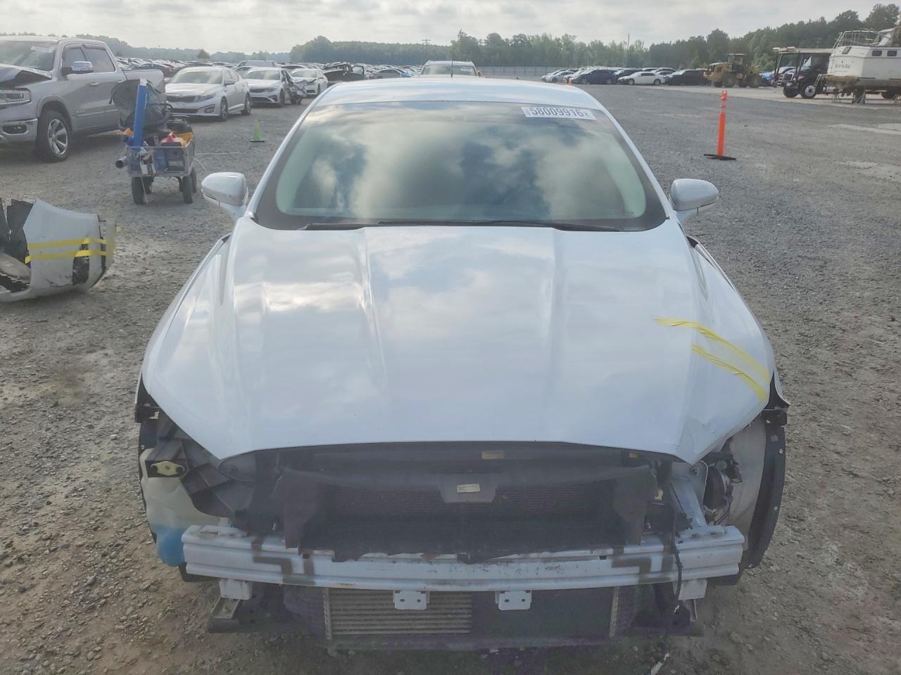 2013 Ford Fusion Se White vin: 3FA6P0H9XDR373339