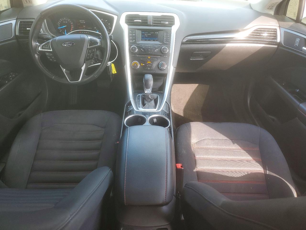 2013 Ford Fusion Se White vin: 3FA6P0H9XDR373339