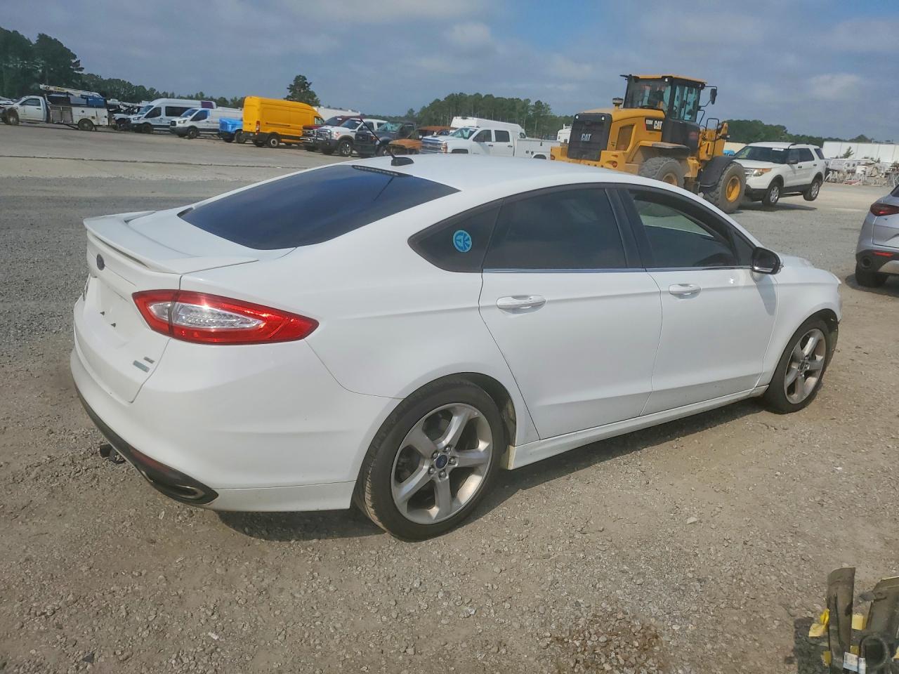 2013 Ford Fusion Se White vin: 3FA6P0H9XDR373339