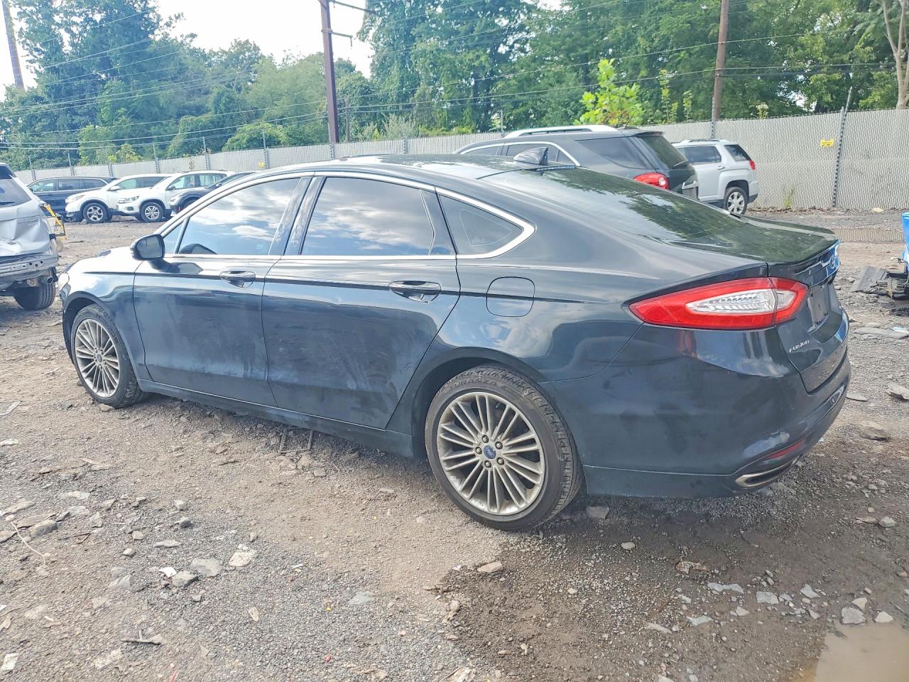 2013 Ford Fusion Se Black vin: 3FA6P0H9XDR374491