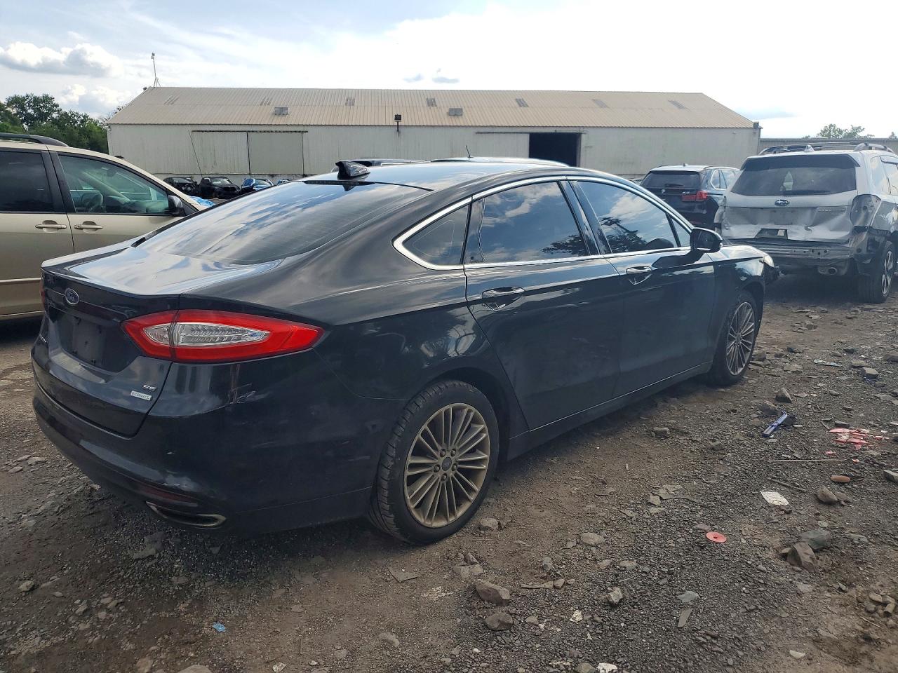 2013 Ford Fusion Se Black vin: 3FA6P0H9XDR374491