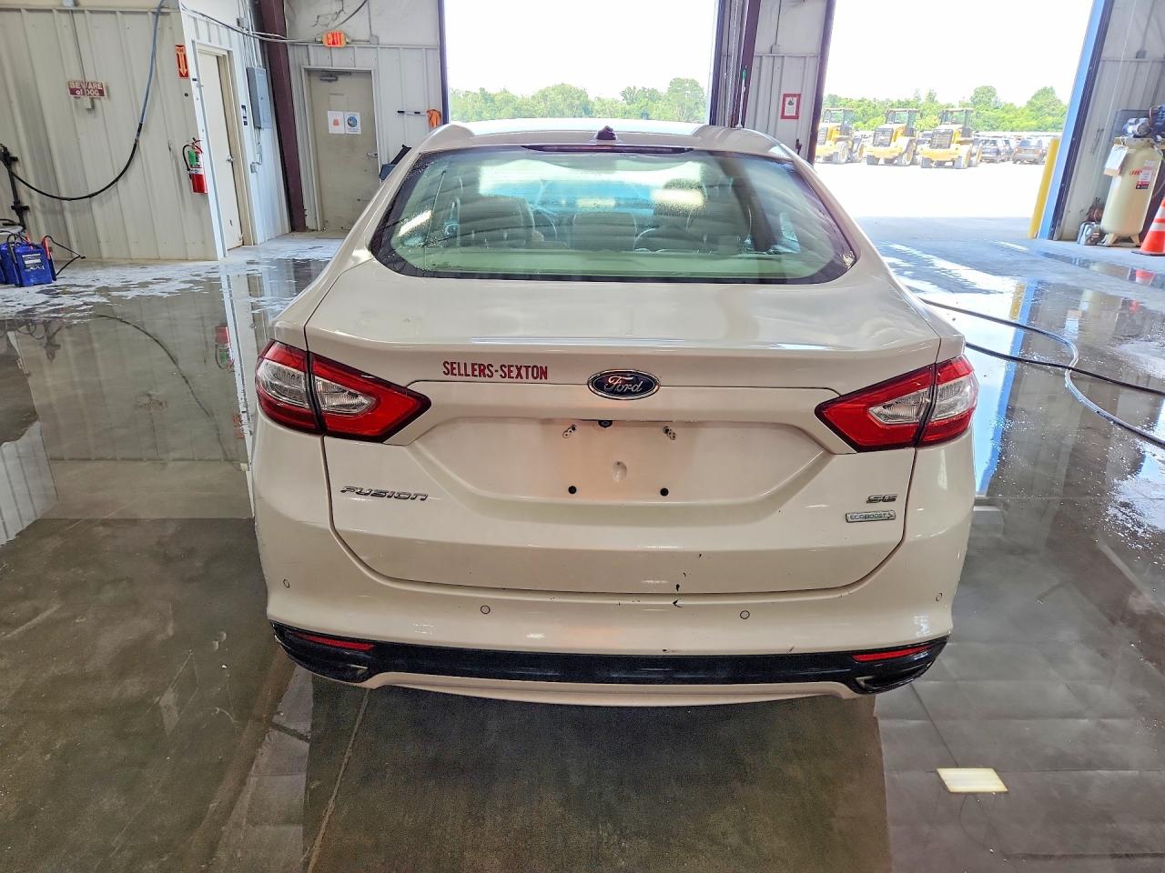 2013 Ford Fusion Se White vin: 3FA6P0H9XDR379030