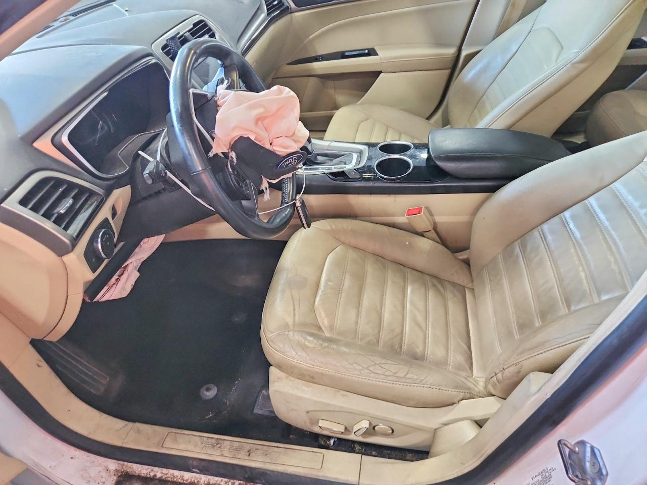 2013 Ford Fusion Se White vin: 3FA6P0H9XDR379030