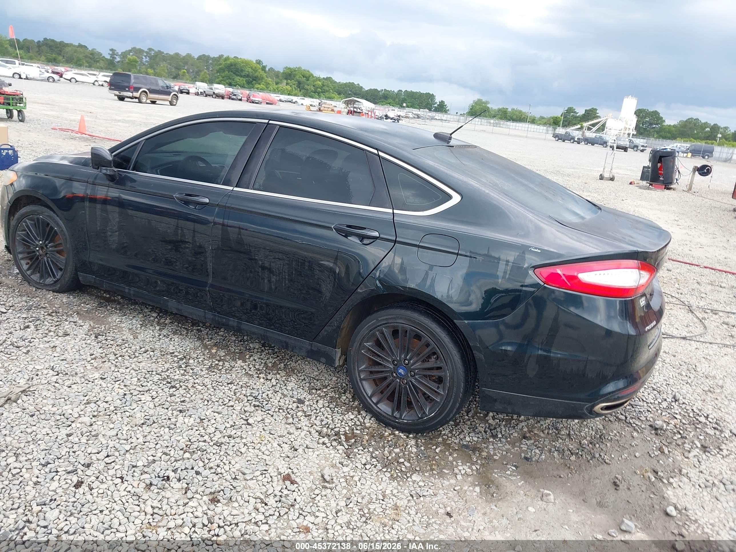 2014 Ford Fusion Se Gray vin: 3FA6P0H9XER246656