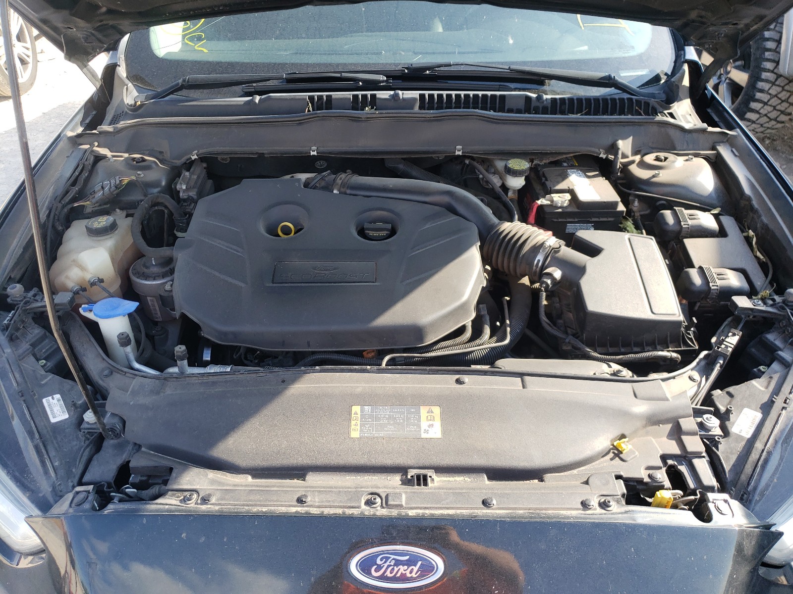 2014 Ford Fusion Se Черный vin: 3FA6P0H9XER261030