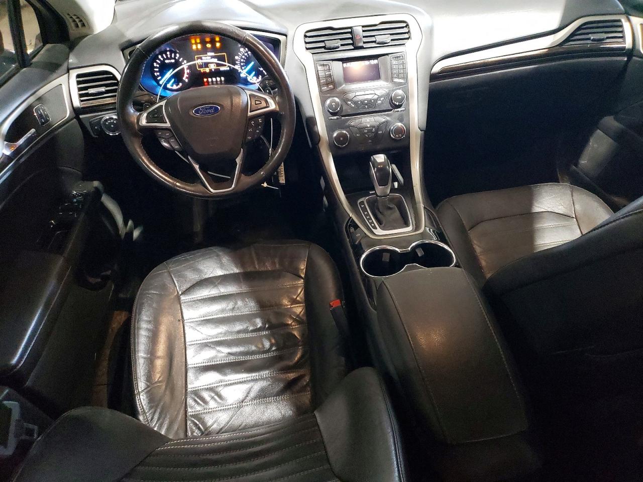 2014 Ford Fusion Se Black vin: 3FA6P0H9XER261030