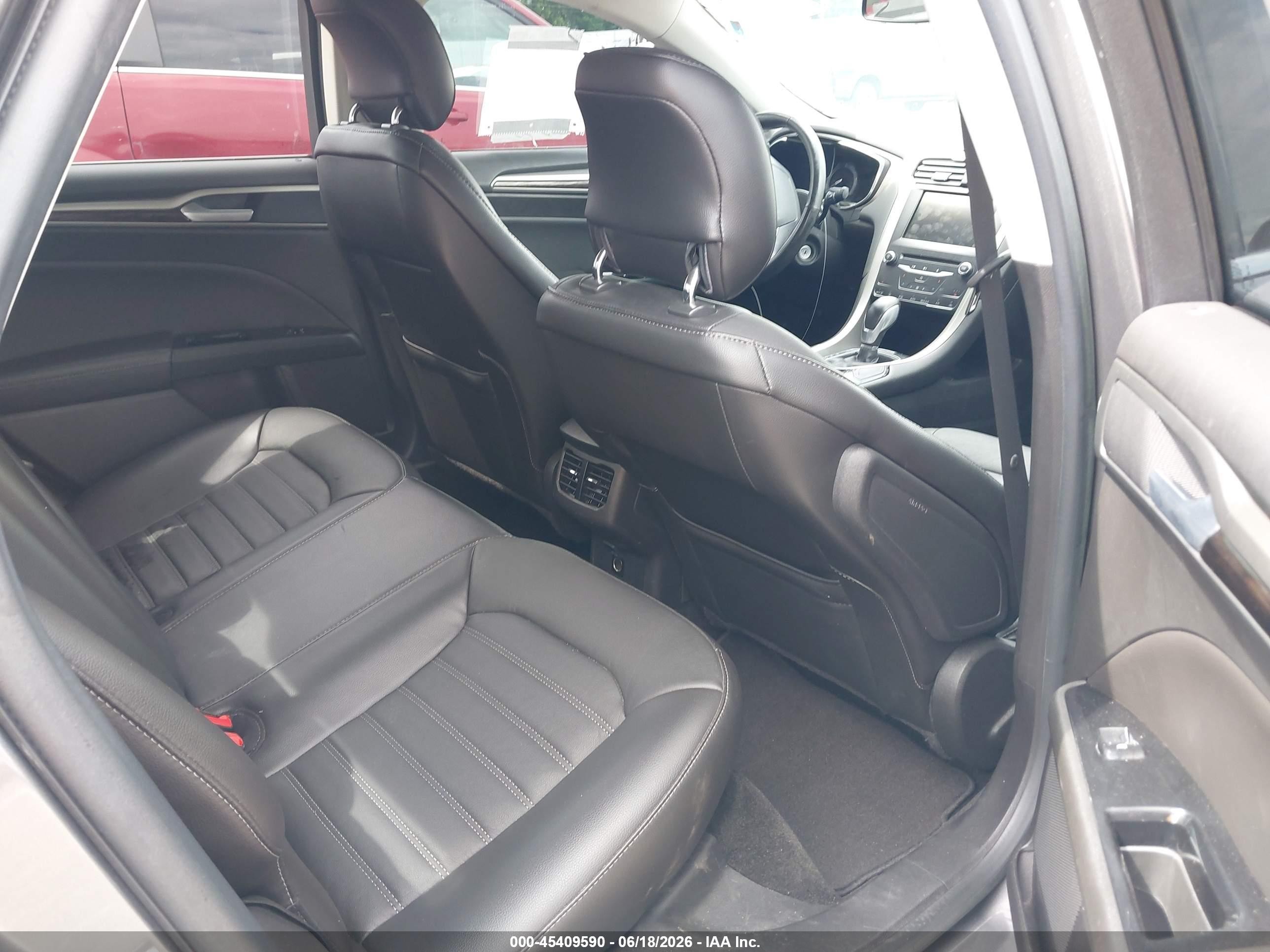 2014 Ford Fusion Se Gray vin: 3FA6P0H9XER264669