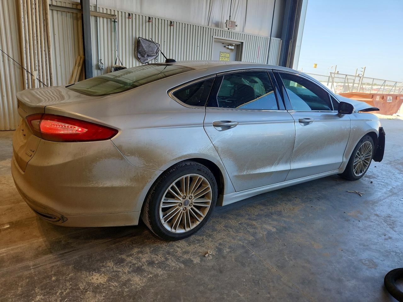 2014 Ford Fusion Se Silver vin: 3FA6P0H9XER271315