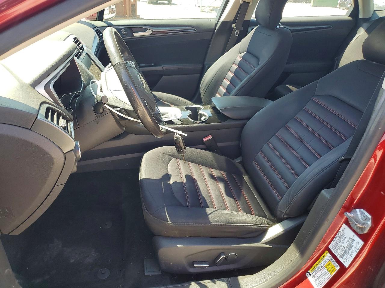2014 Ford Fusion Se Red vin: 3FA6P0H9XER289944