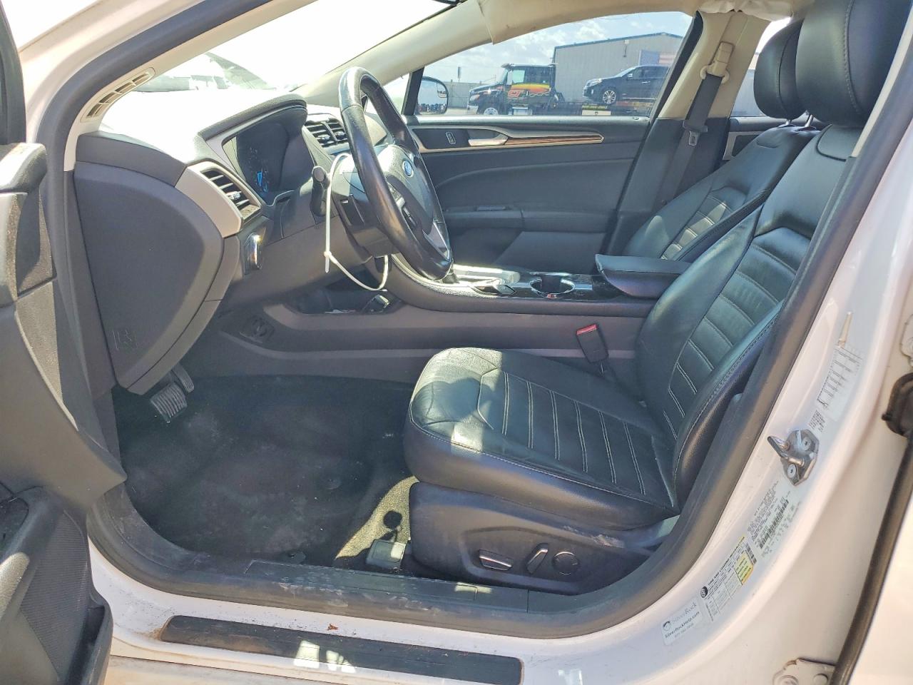 2014 Ford Fusion Se Белый vin: 3FA6P0H9XER360883