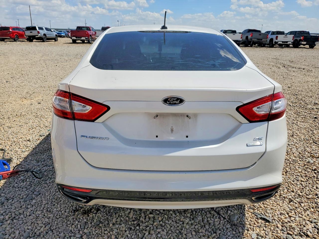 2014 Ford Fusion Se Белый vin: 3FA6P0H9XER360883