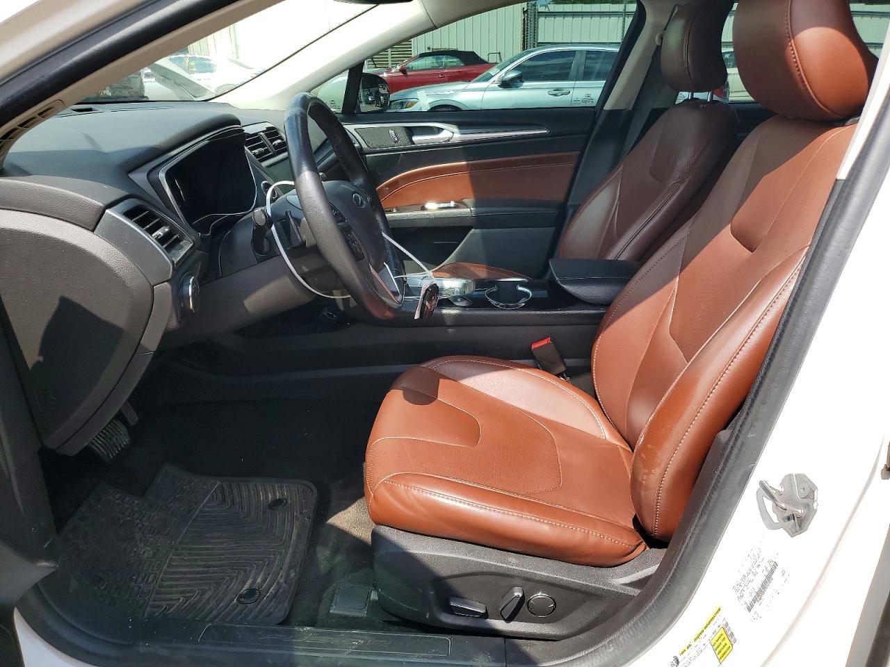 2015 Ford Fusion Se White vin: 3FA6P0H9XFR165934
