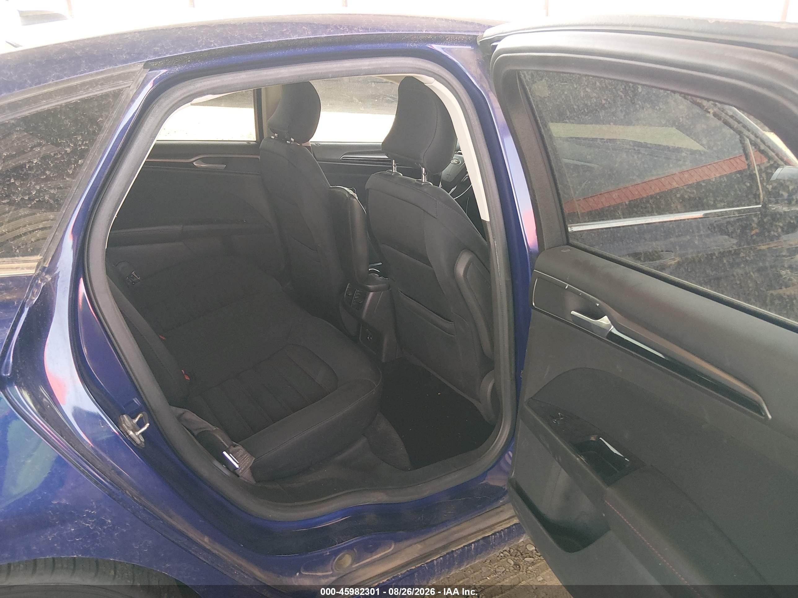 2015 Ford Fusion Se Blue vin: 3FA6P0H9XFR206952