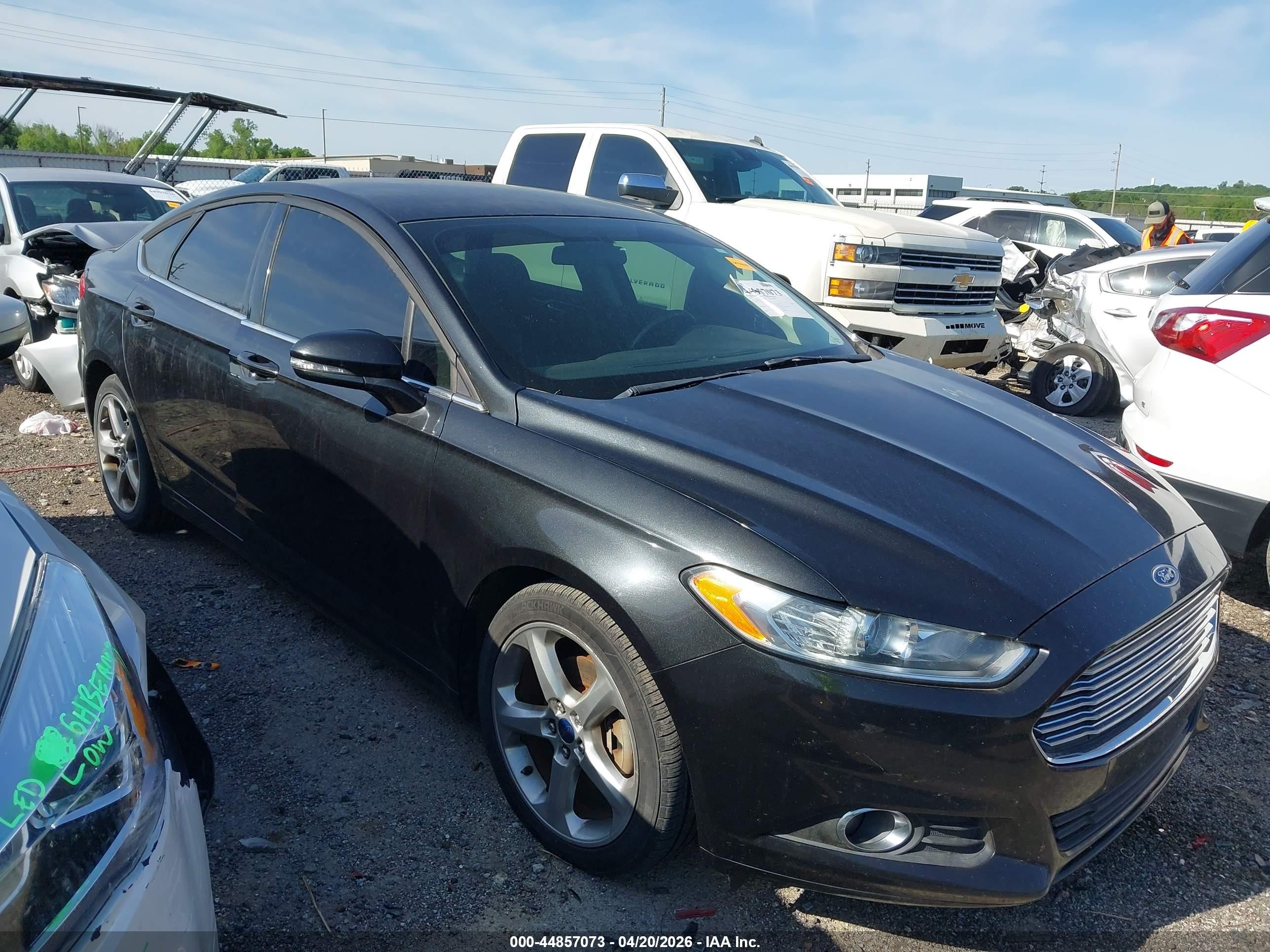 2015 Ford Fusion Se Black vin: 3FA6P0H9XFR268559