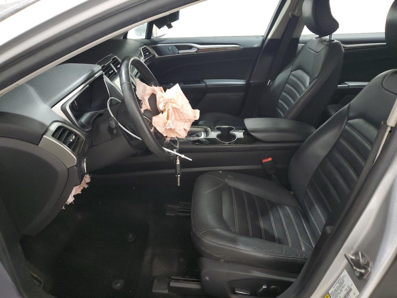 2015 Ford Fusion Se Silver vin: 3FA6P0H9XFR275849