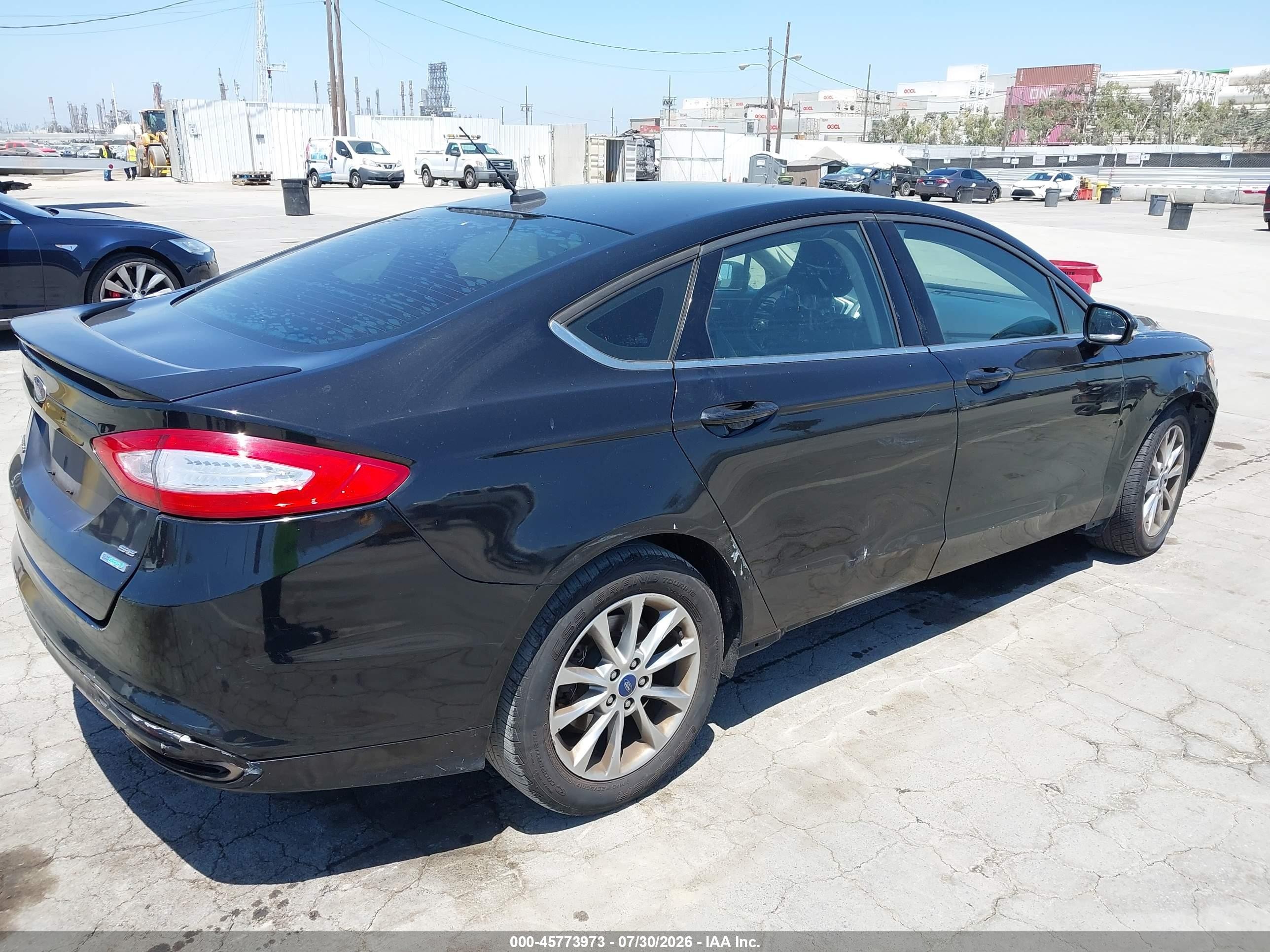 2016 Ford Fusion Se Black vin: 3FA6P0H9XGR259720