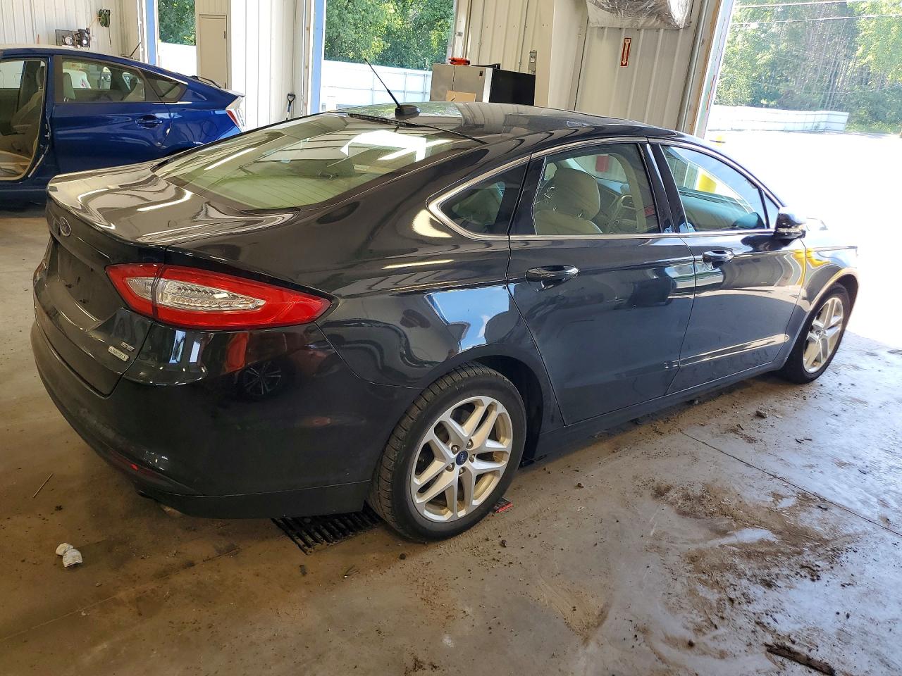 2014 Ford Fusion Se Black vin: 3FA6P0HD0ER111335