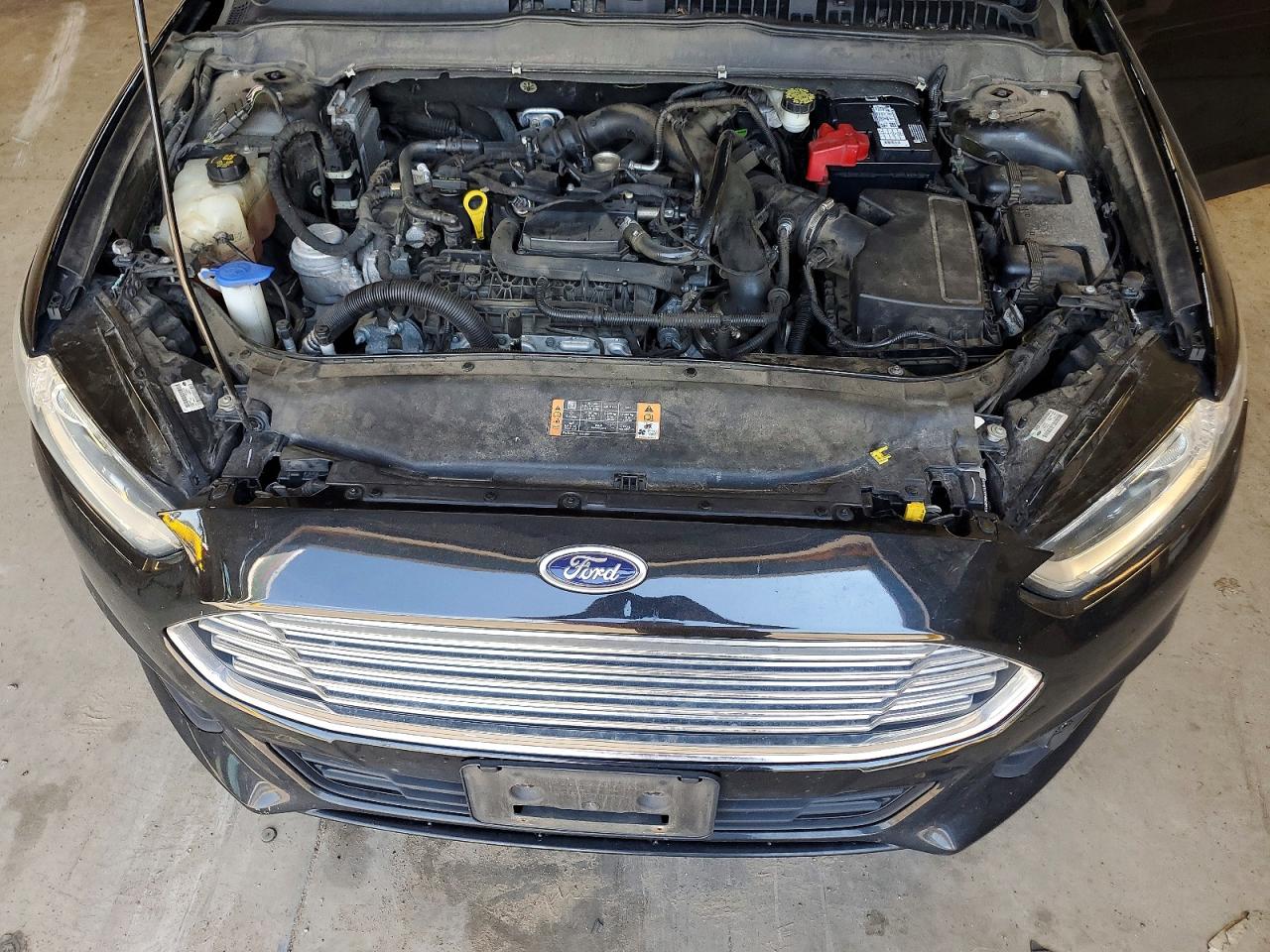 2014 Ford Fusion Se Black vin: 3FA6P0HD0ER111335