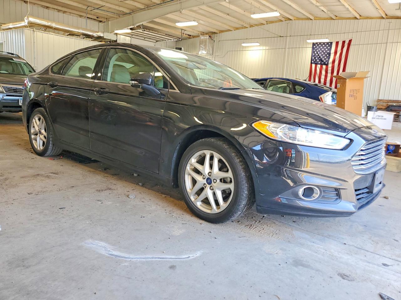 2014 Ford Fusion Se Black vin: 3FA6P0HD0ER111335
