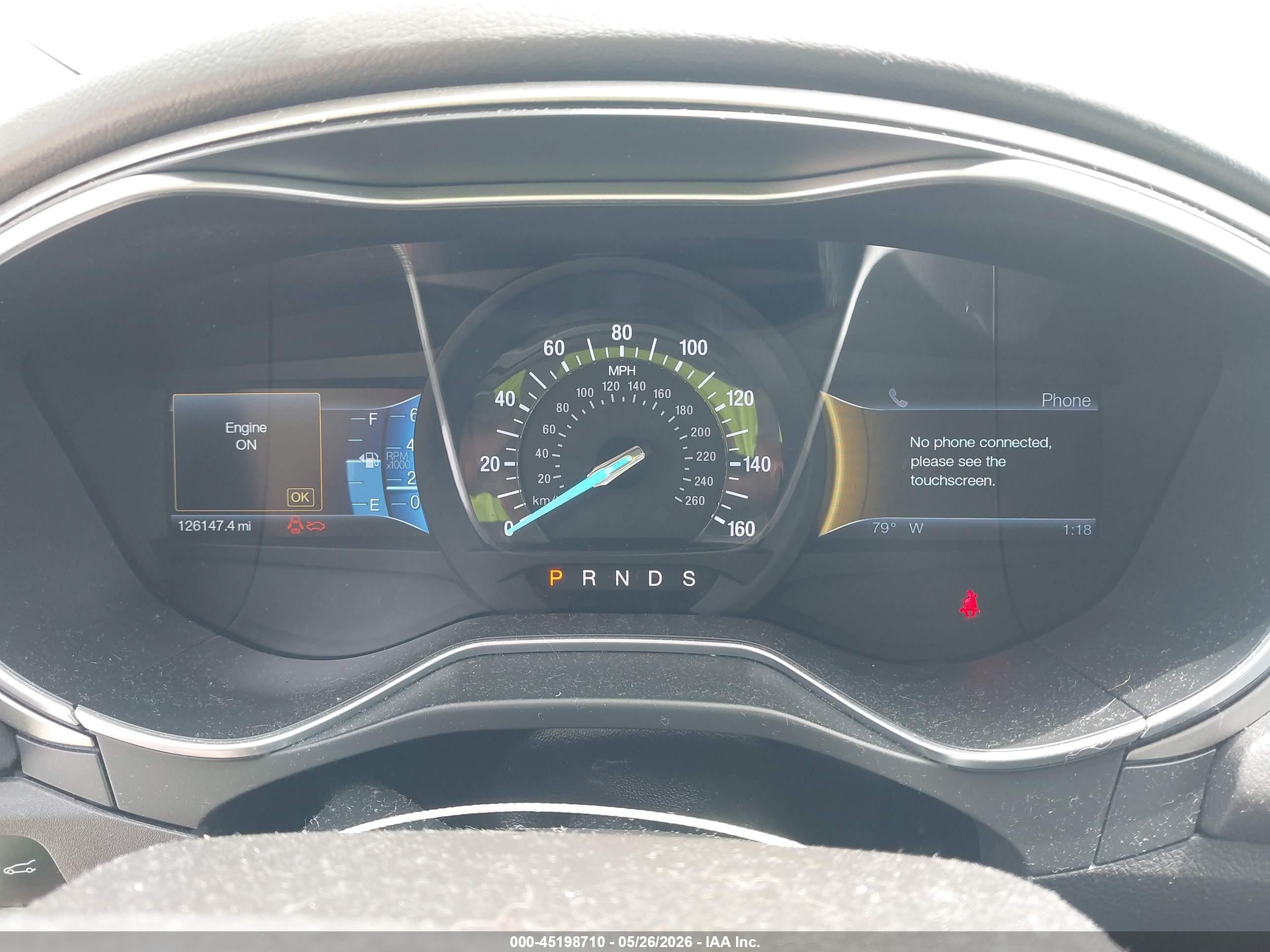 2014 Ford Fusion Se Gray vin: 3FA6P0HD0ER128247
