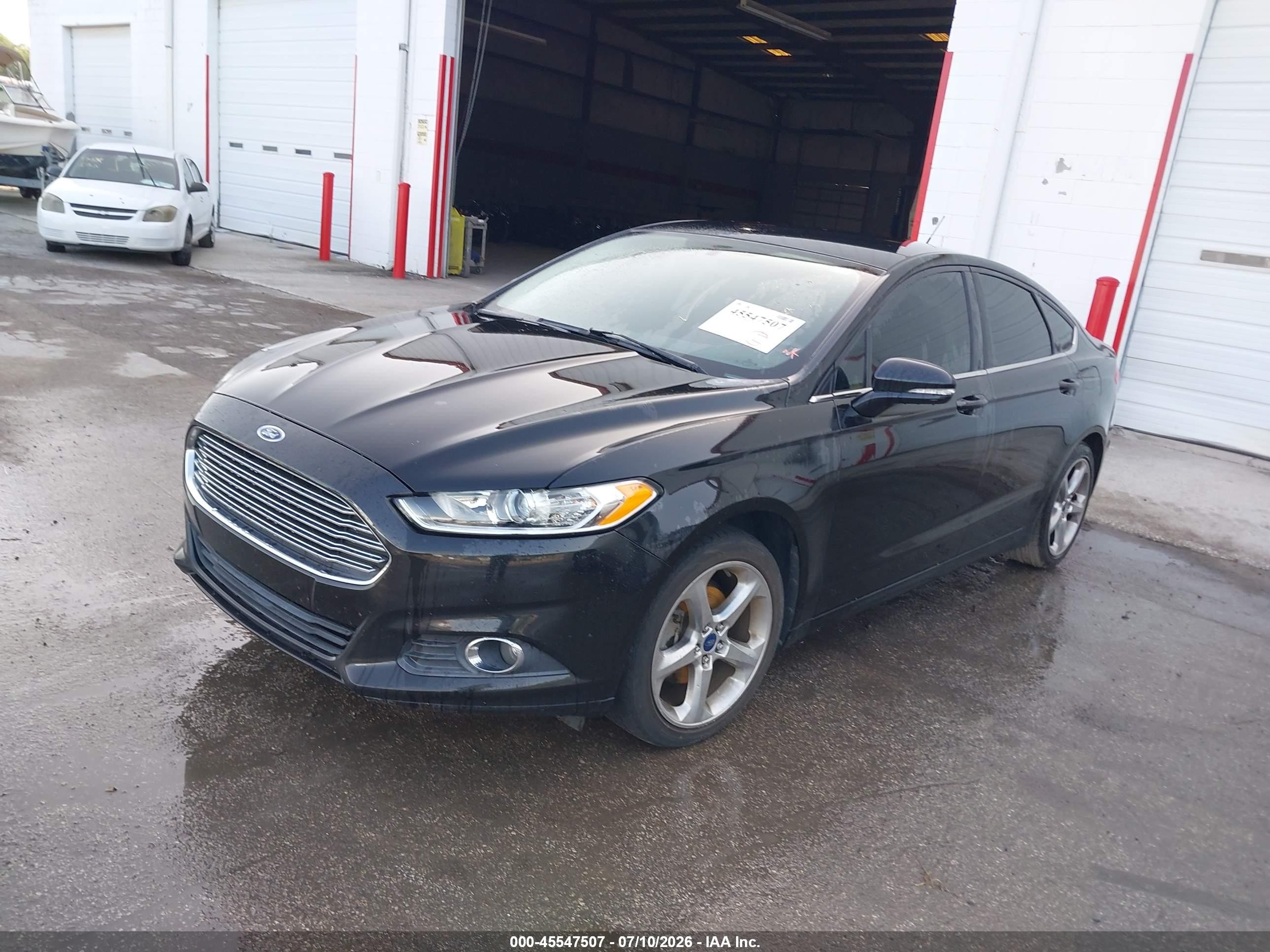 2014 Ford Fusion Se Black vin: 3FA6P0HD0ER140205