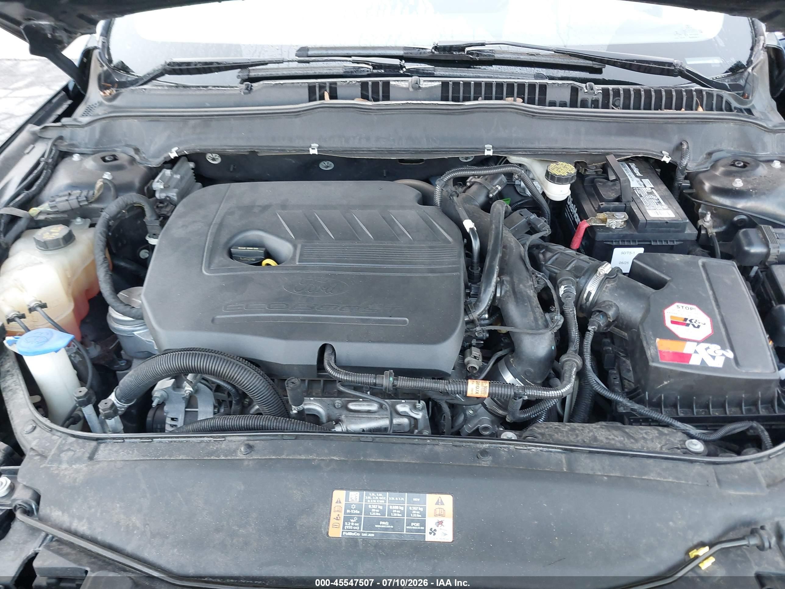 2014 Ford Fusion Se Black vin: 3FA6P0HD0ER140205