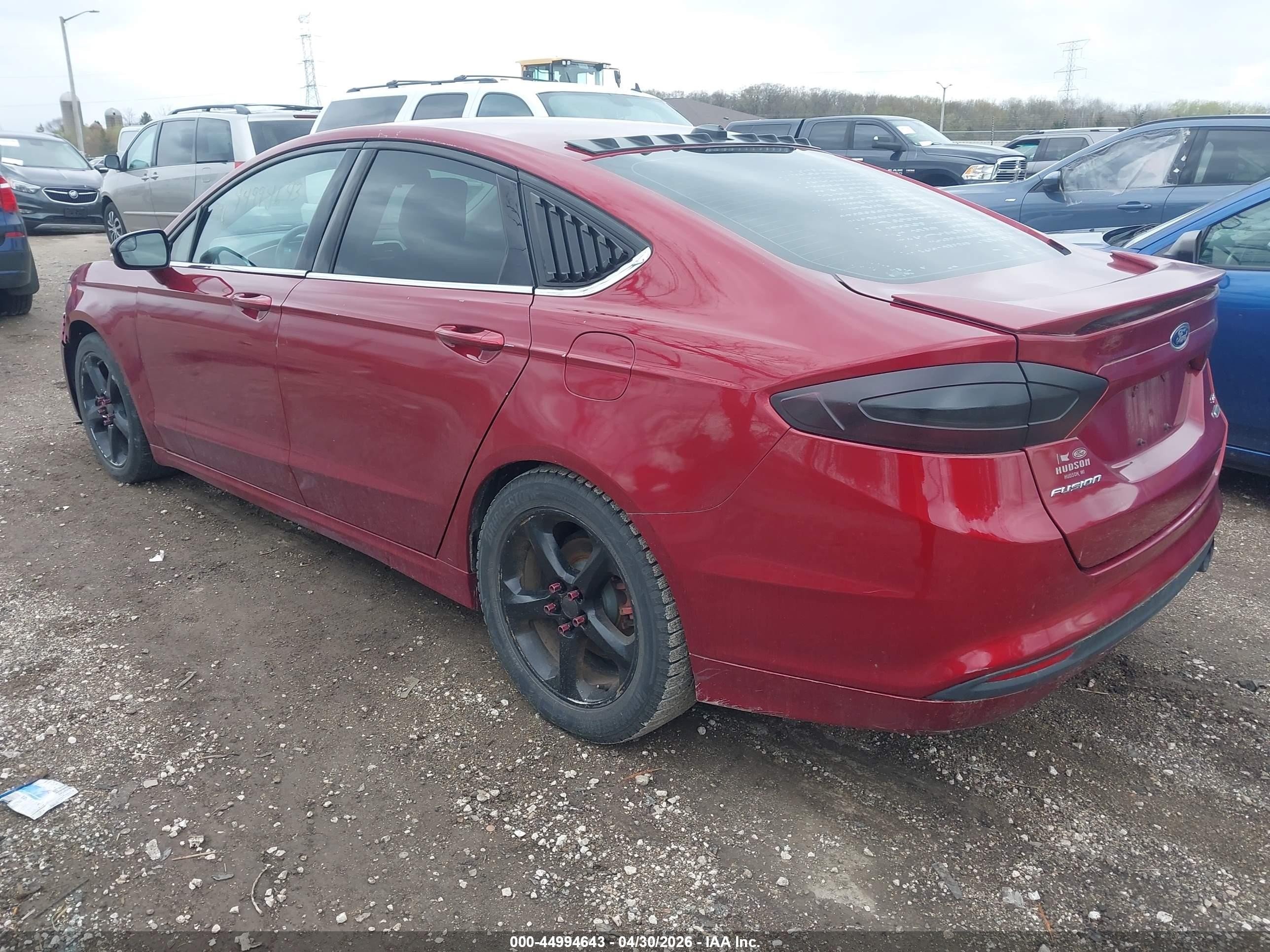 2014 Ford Fusion Se Red vin: 3FA6P0HD0ER150295