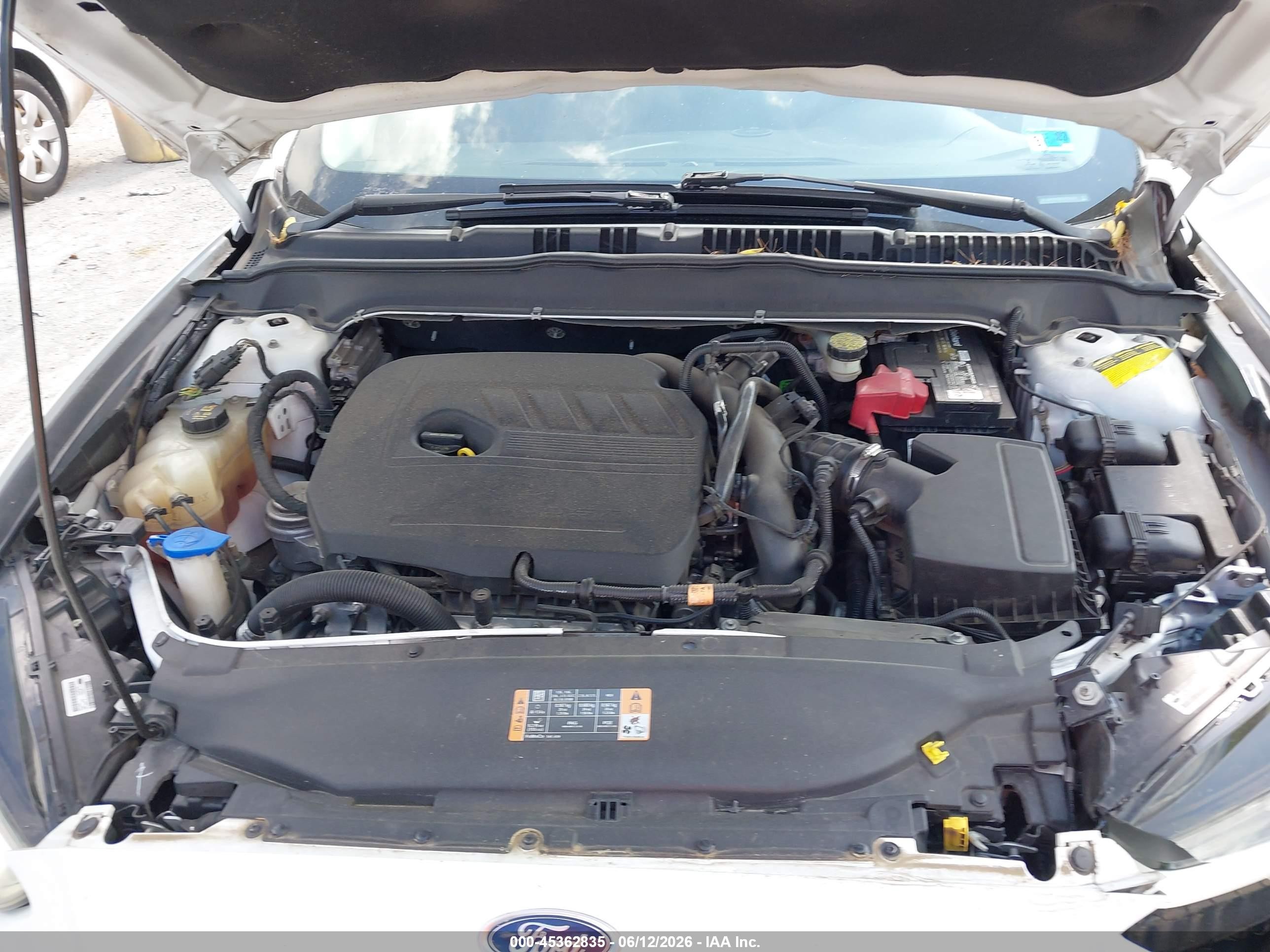 2014 Ford Fusion Se Белый vin: 3FA6P0HD0ER155531