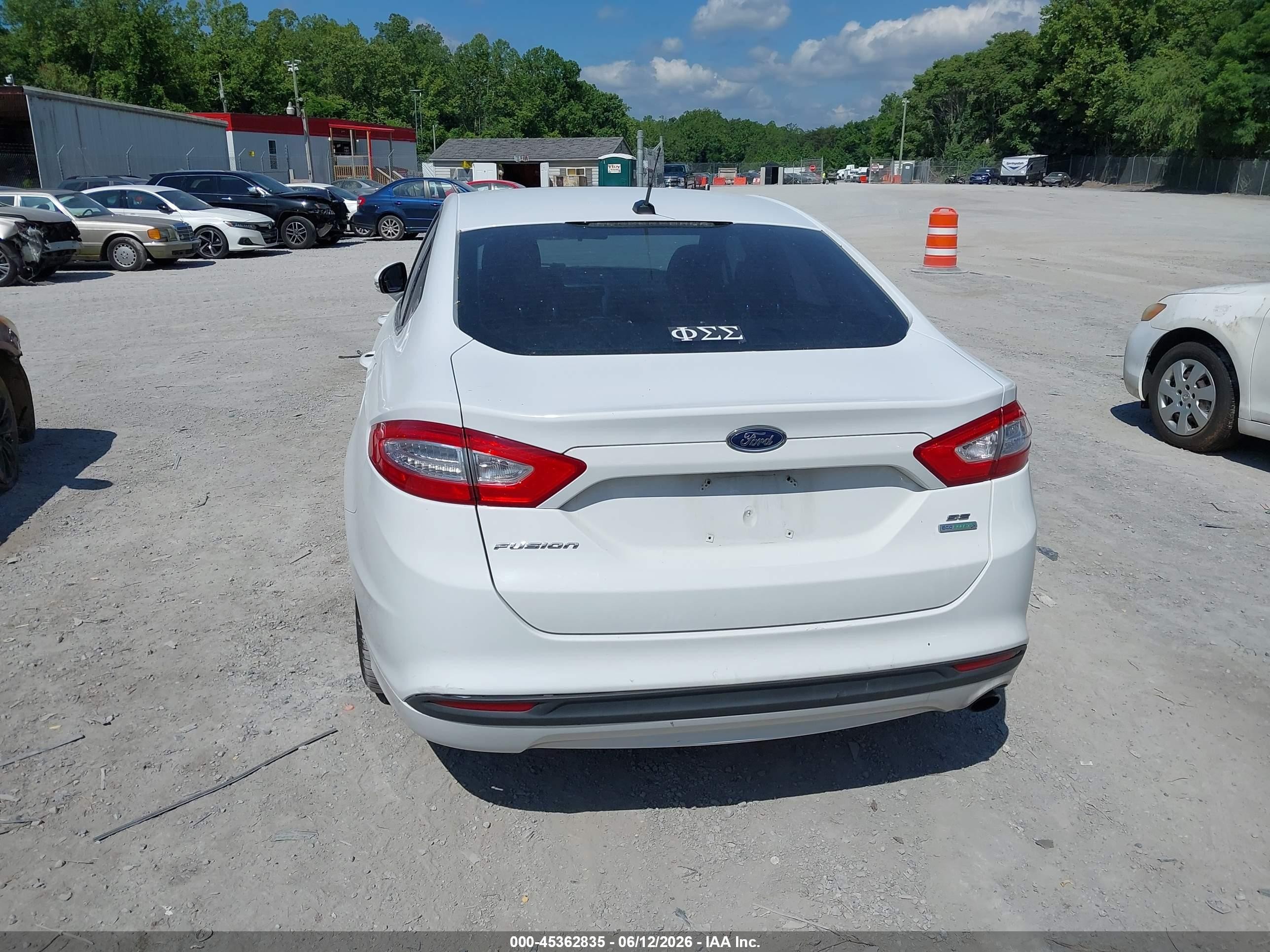 2014 Ford Fusion Se Белый vin: 3FA6P0HD0ER155531