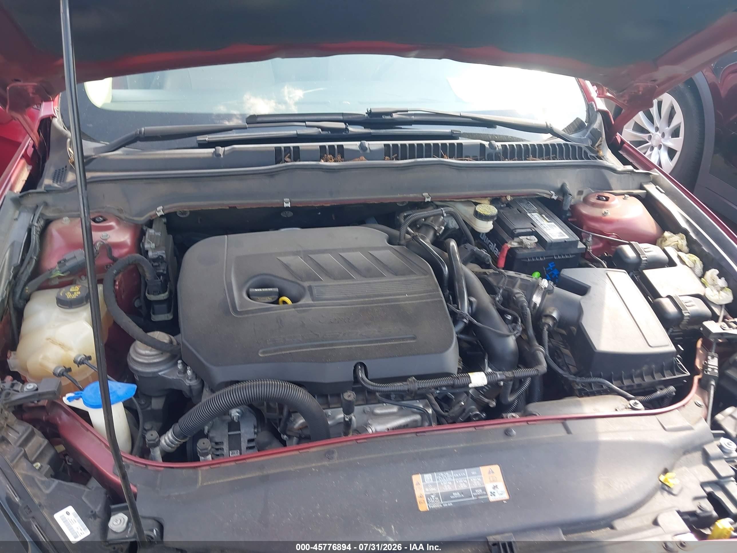 2014 Ford Fusion Se Красный vin: 3FA6P0HD0ER167470