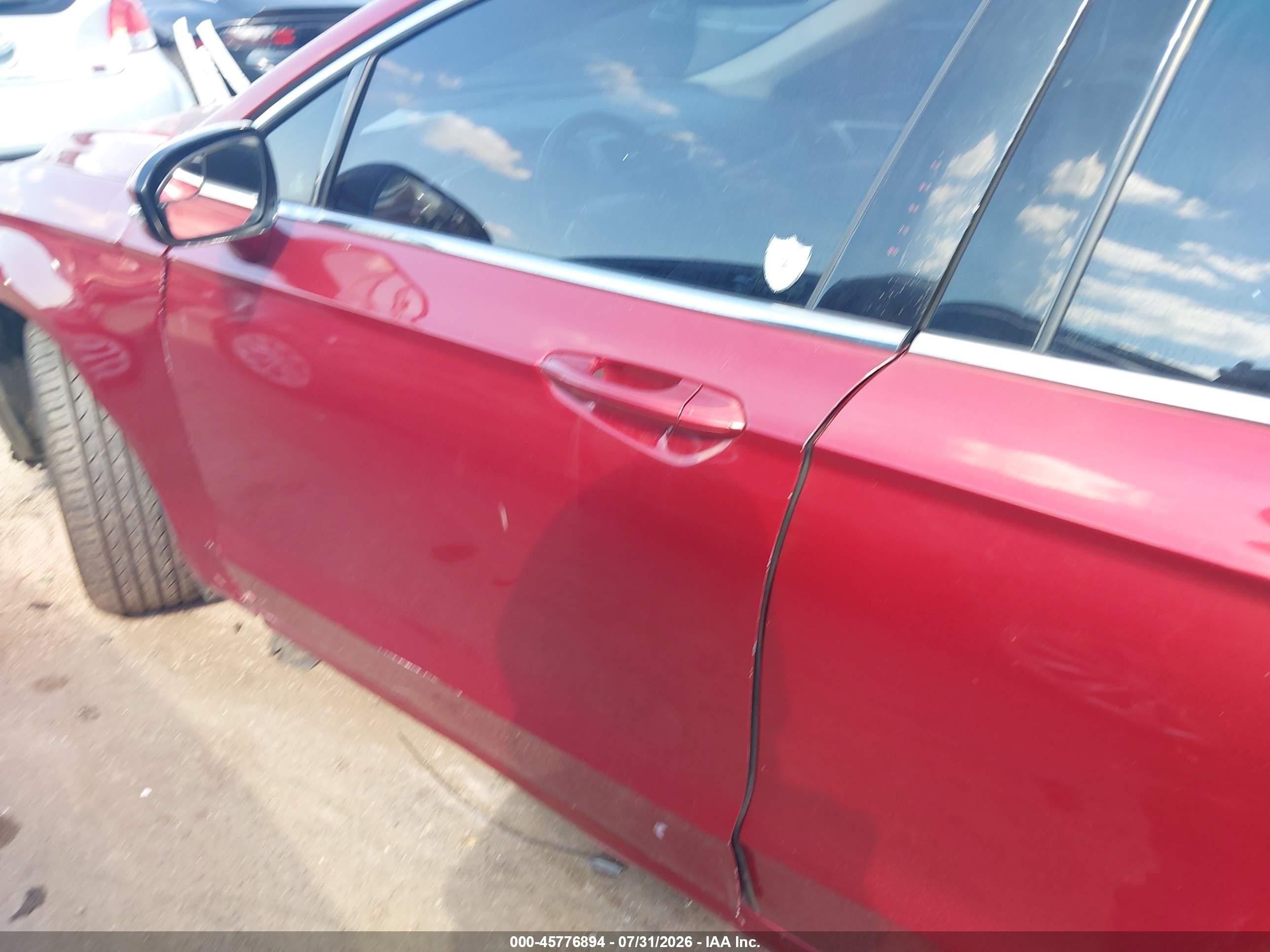 2014 Ford Fusion Se Красный vin: 3FA6P0HD0ER167470