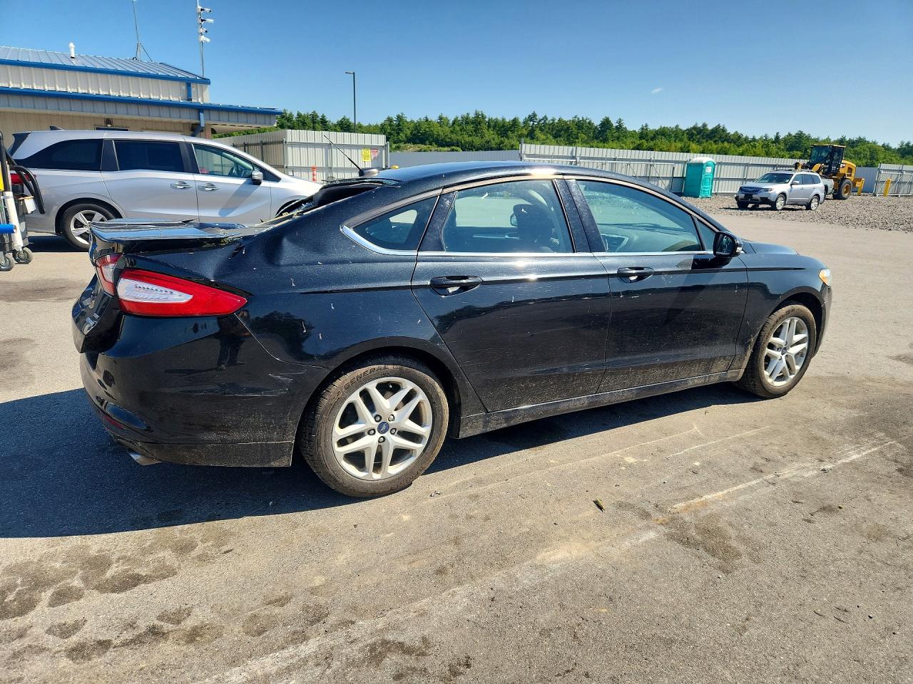 2014 Ford Fusion Se Black vin: 3FA6P0HD0ER172460