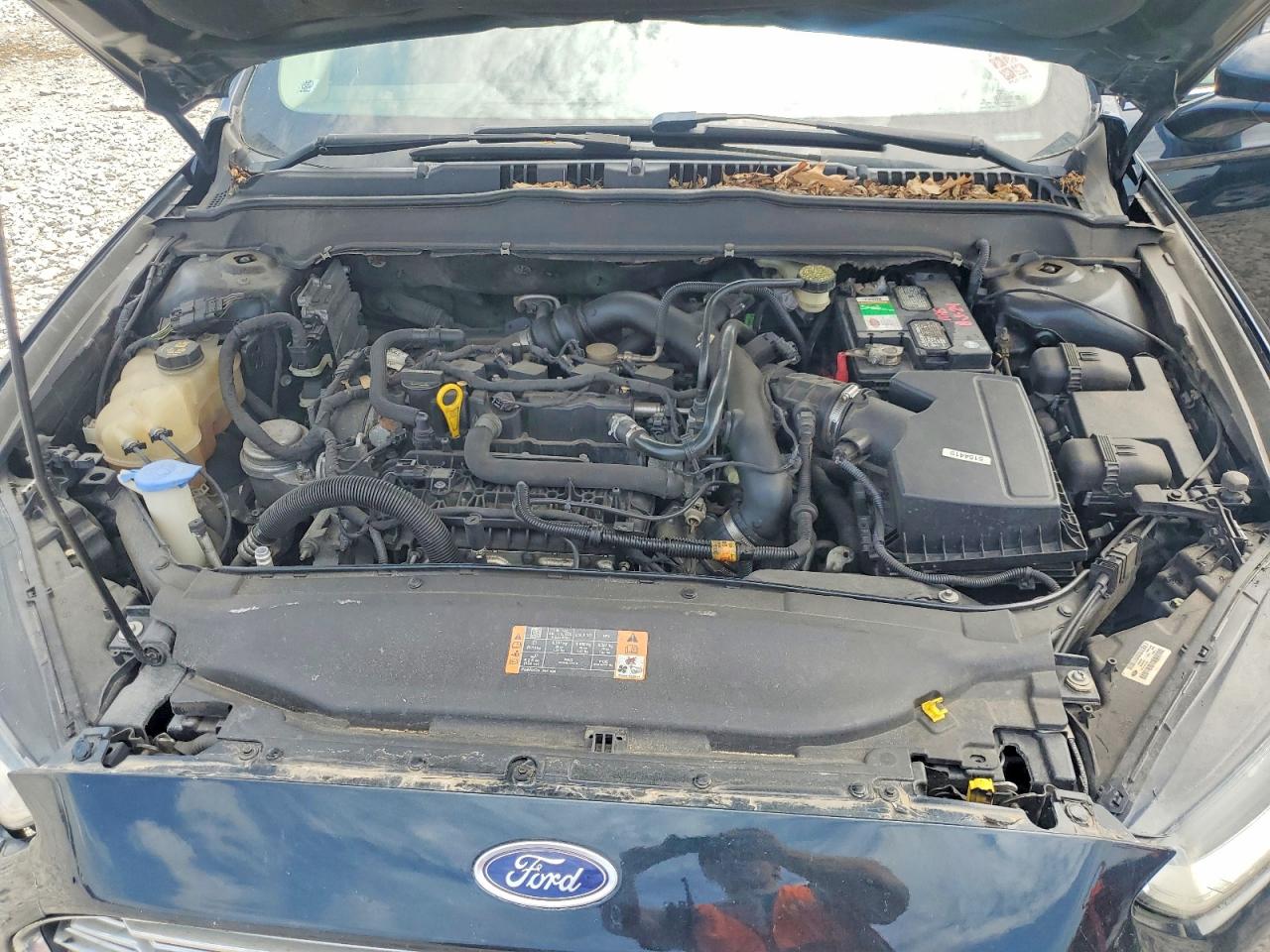 2014 Ford Fusion Se Black vin: 3FA6P0HD0ER175052
