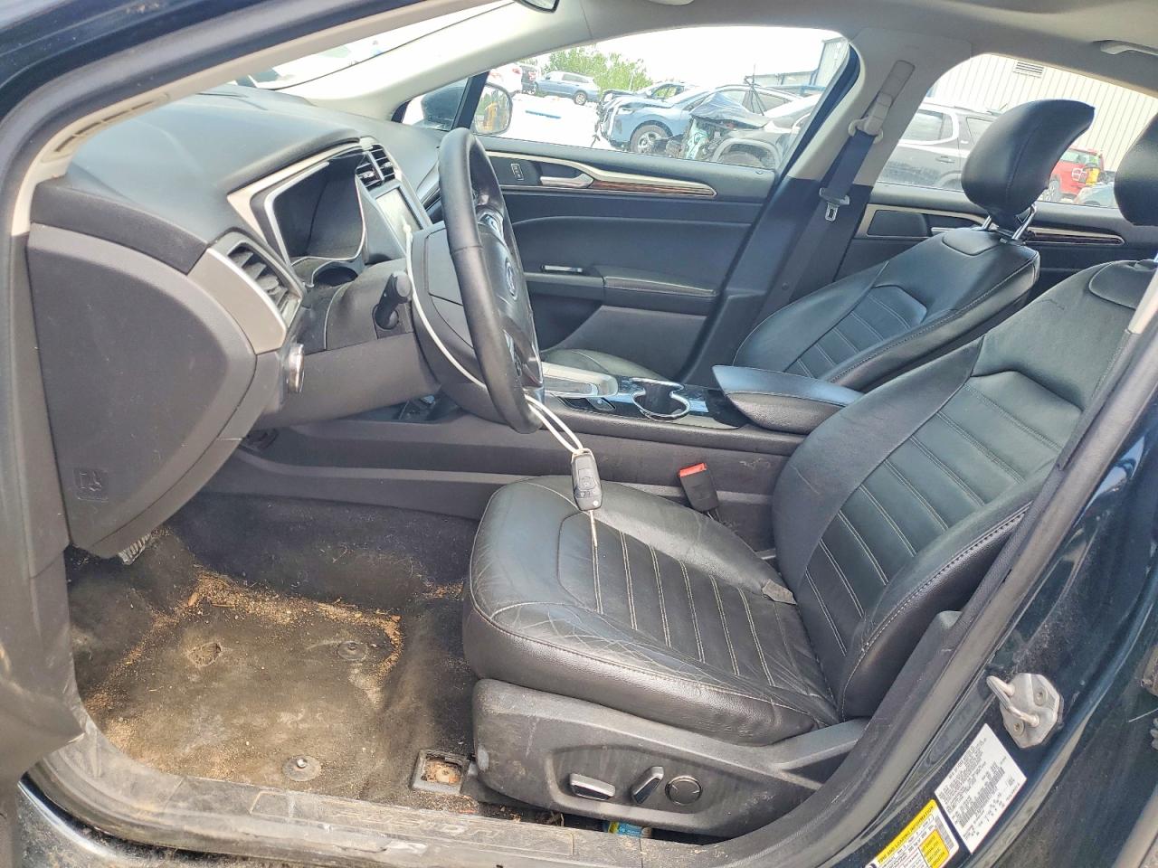 2014 Ford Fusion Se Black vin: 3FA6P0HD0ER175052