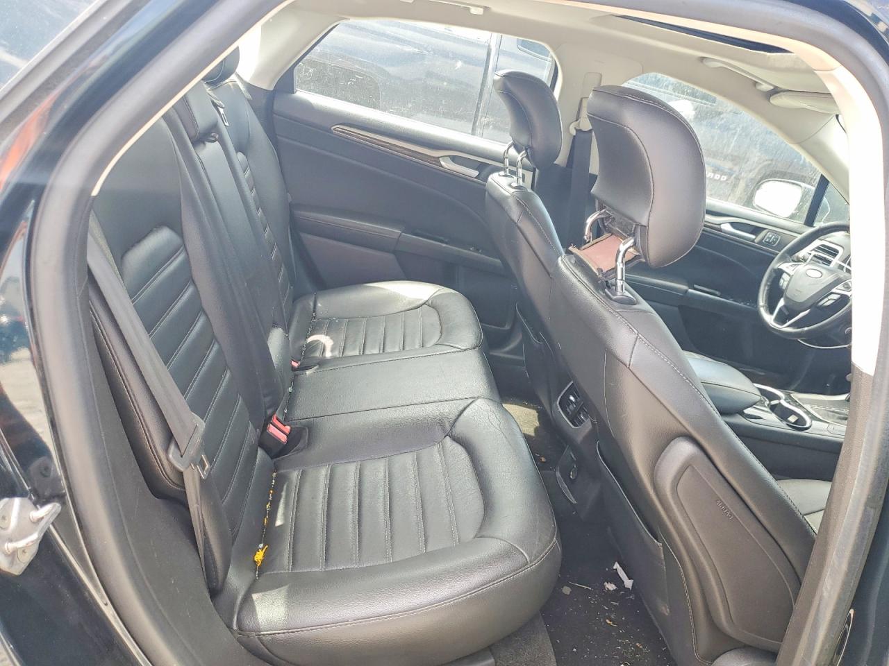 2014 Ford Fusion Se Black vin: 3FA6P0HD0ER175052