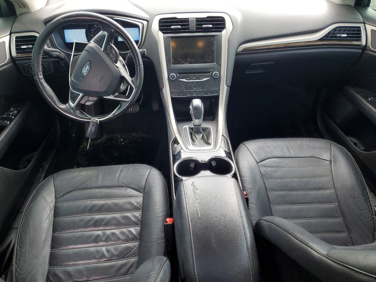 2014 Ford Fusion Se White vin: 3FA6P0HD0ER182227