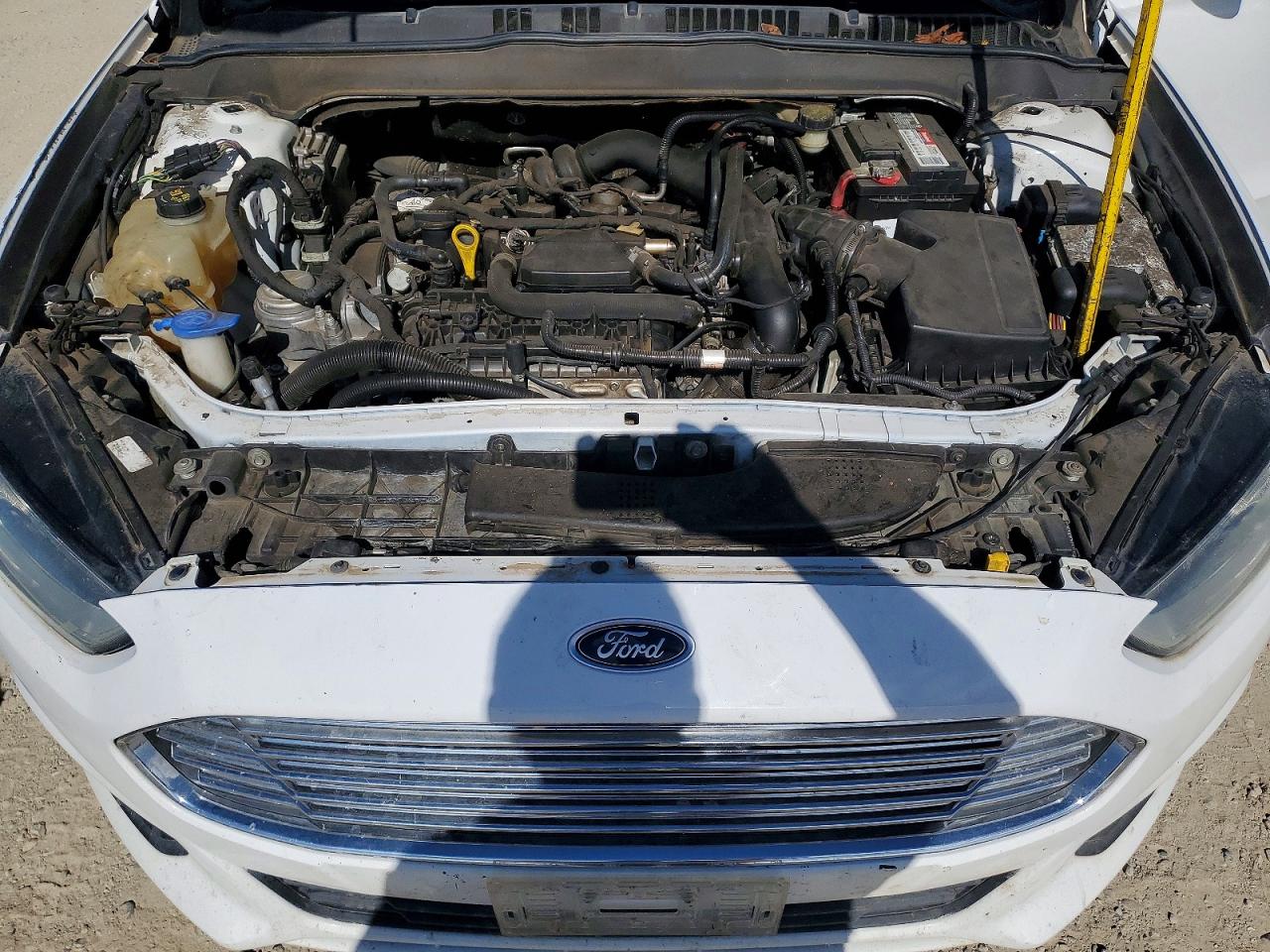 2014 Ford Fusion Se Белый vin: 3FA6P0HD0ER331509
