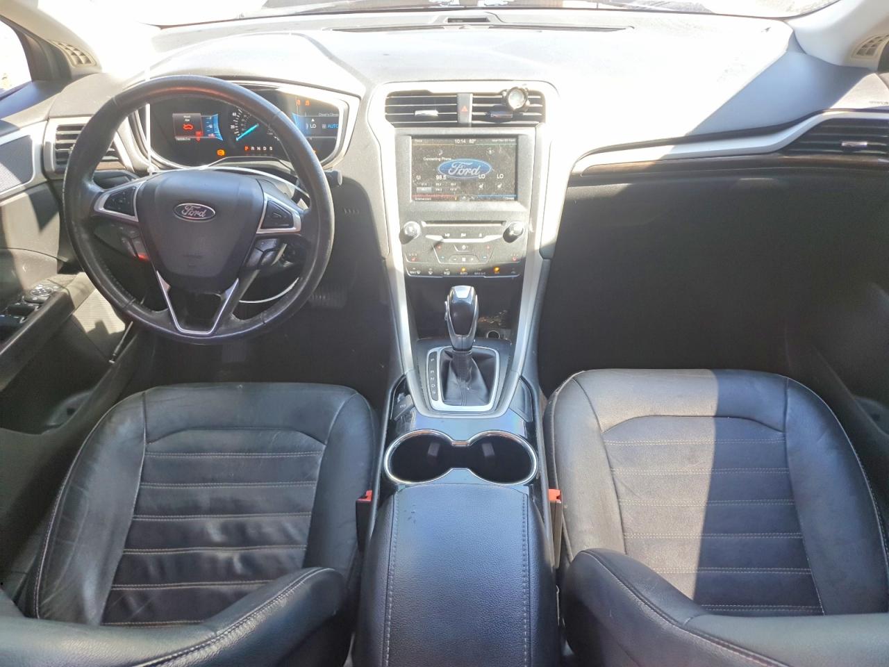 2014 Ford Fusion Se Черный vin: 3FA6P0HD0ER349153