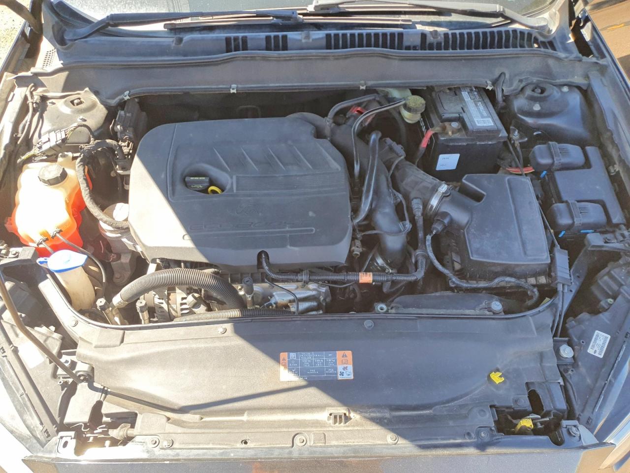 2014 Ford Fusion Se Черный vin: 3FA6P0HD0ER349153