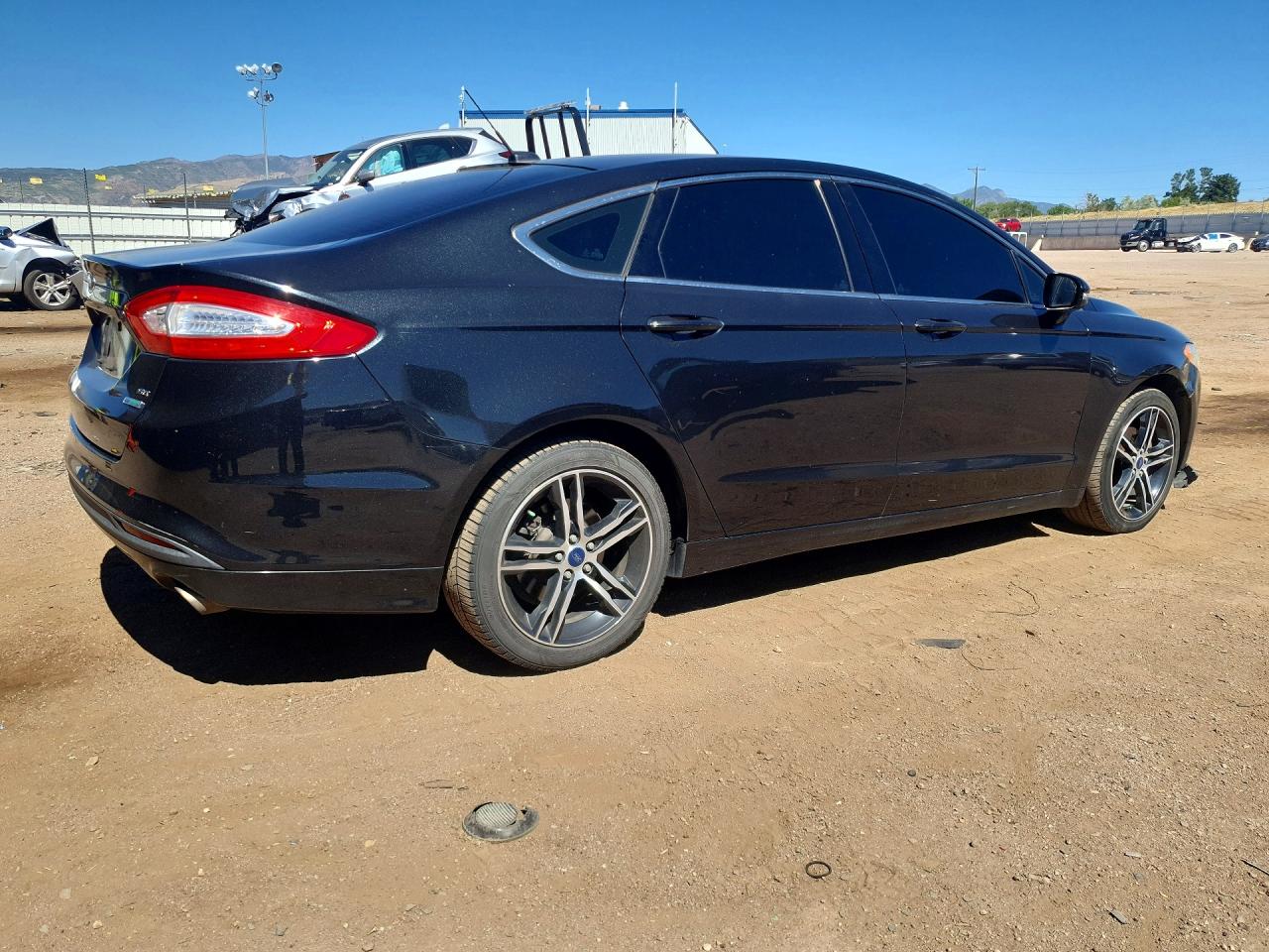 2014 Ford Fusion Se Черный vin: 3FA6P0HD0ER349153