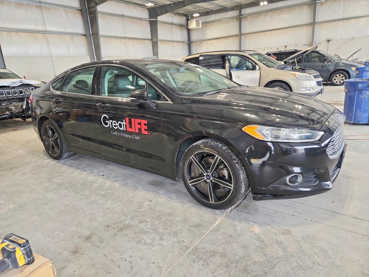 2014 Ford Fusion Se Black vin: 3FA6P0HD0ER356331