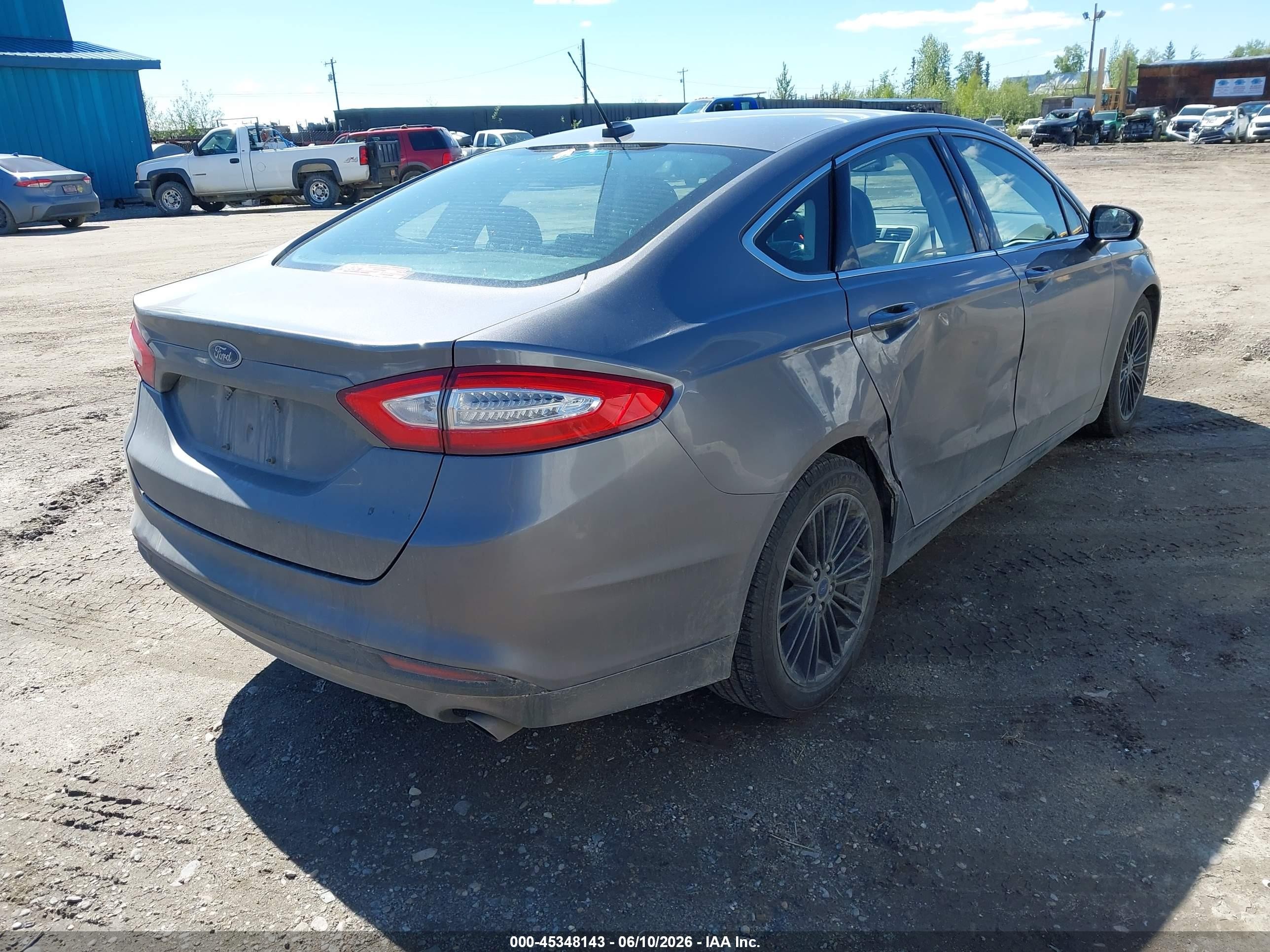 2014 Ford Fusion Se Silver vin: 3FA6P0HD0ER380340