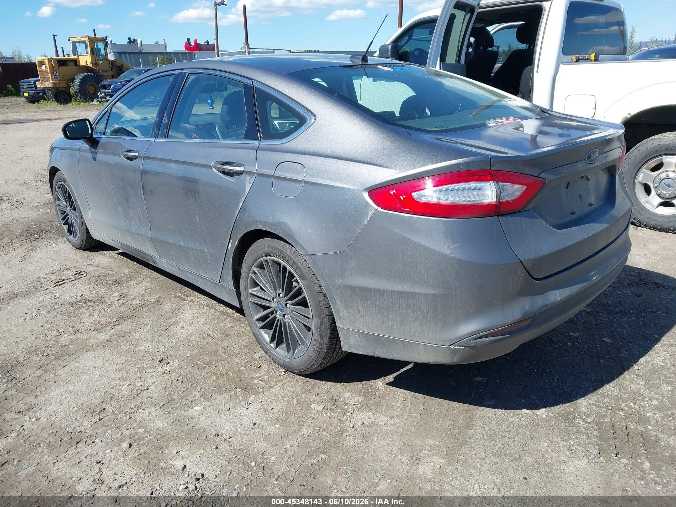 2014 Ford Fusion Se Silver vin: 3FA6P0HD0ER380340
