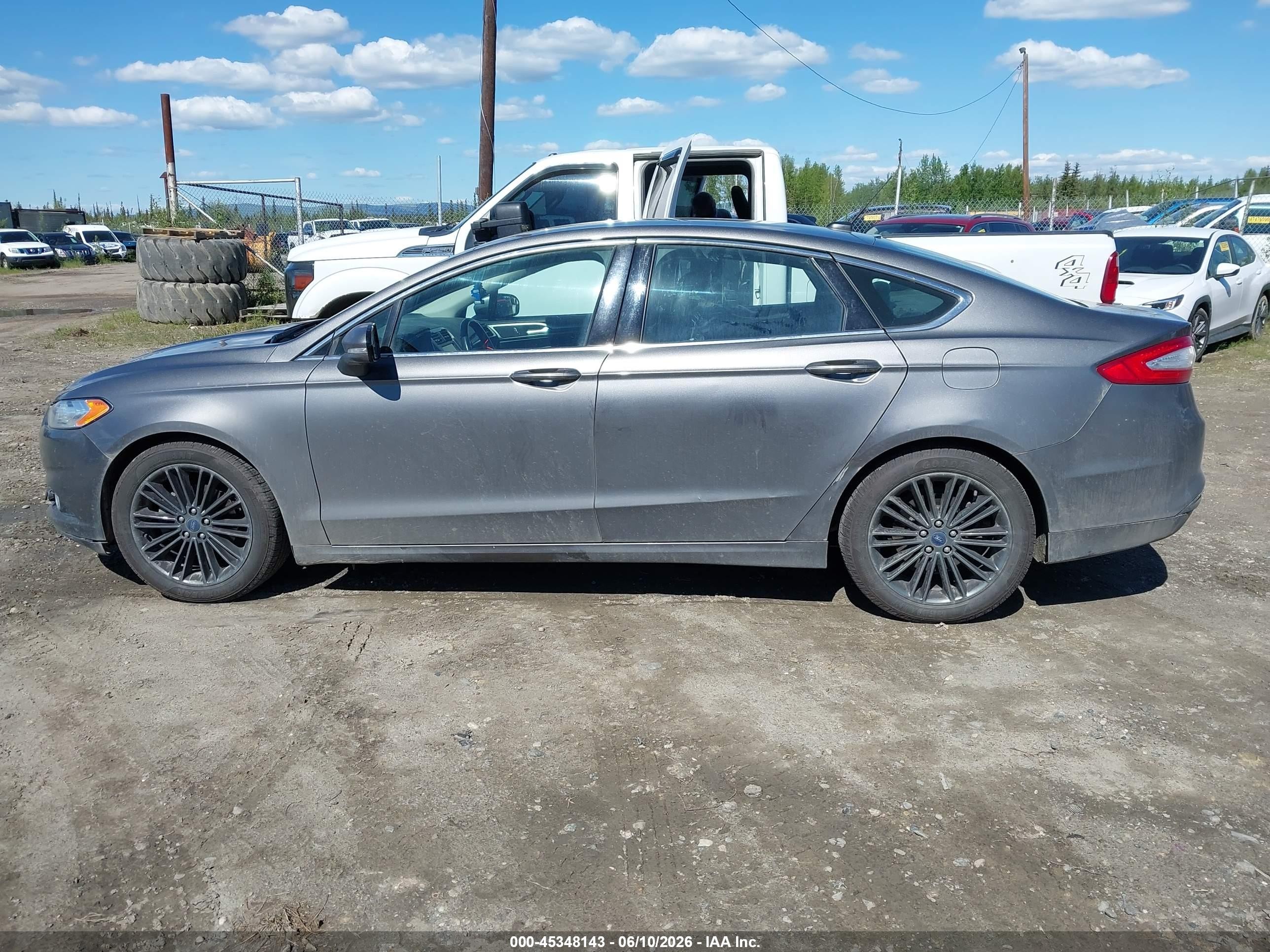 2014 Ford Fusion Se Silver vin: 3FA6P0HD0ER380340