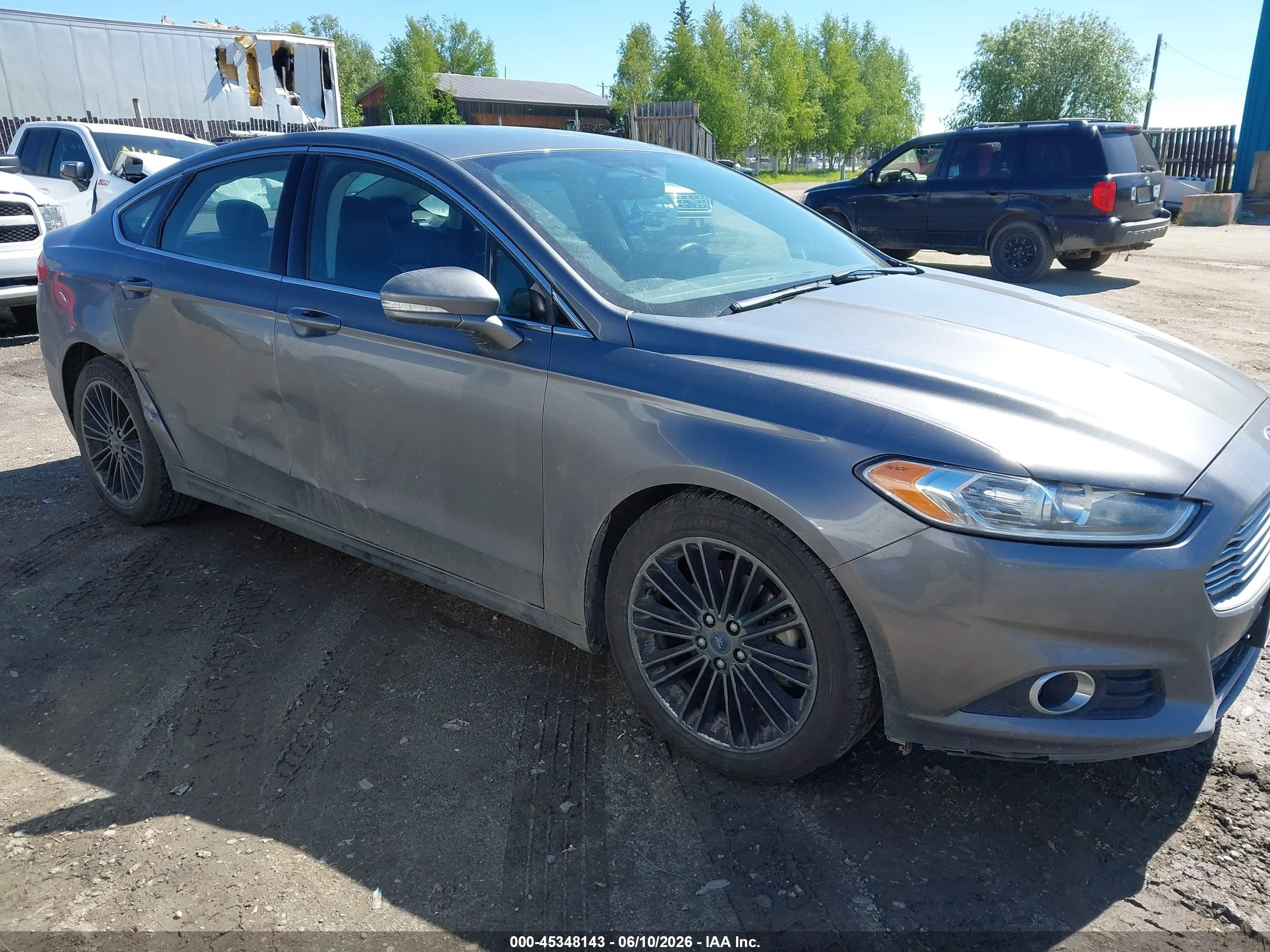 2014 Ford Fusion Se Silver vin: 3FA6P0HD0ER380340