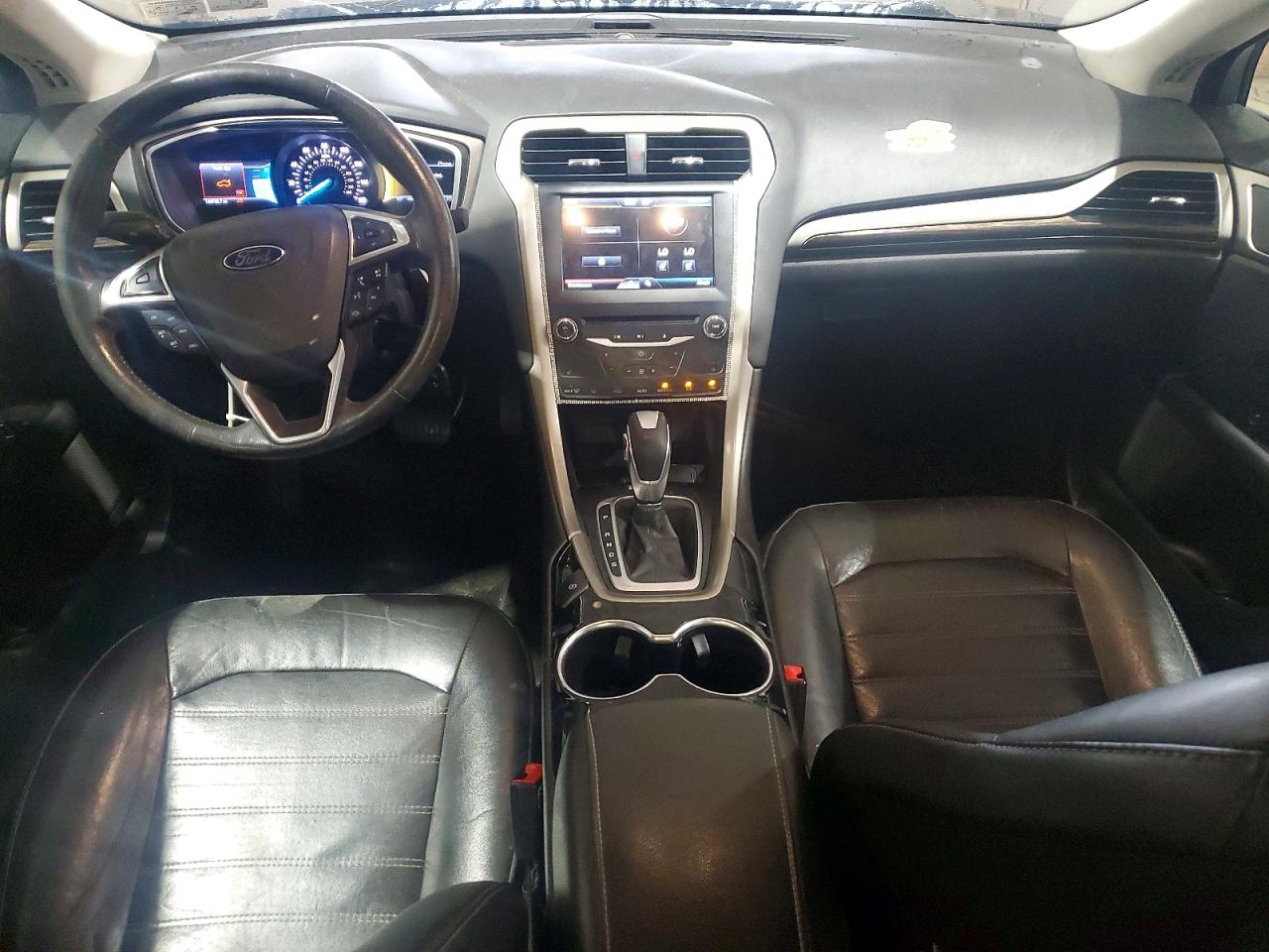 2014 Ford Fusion Se Gray vin: 3FA6P0HD0ER382931