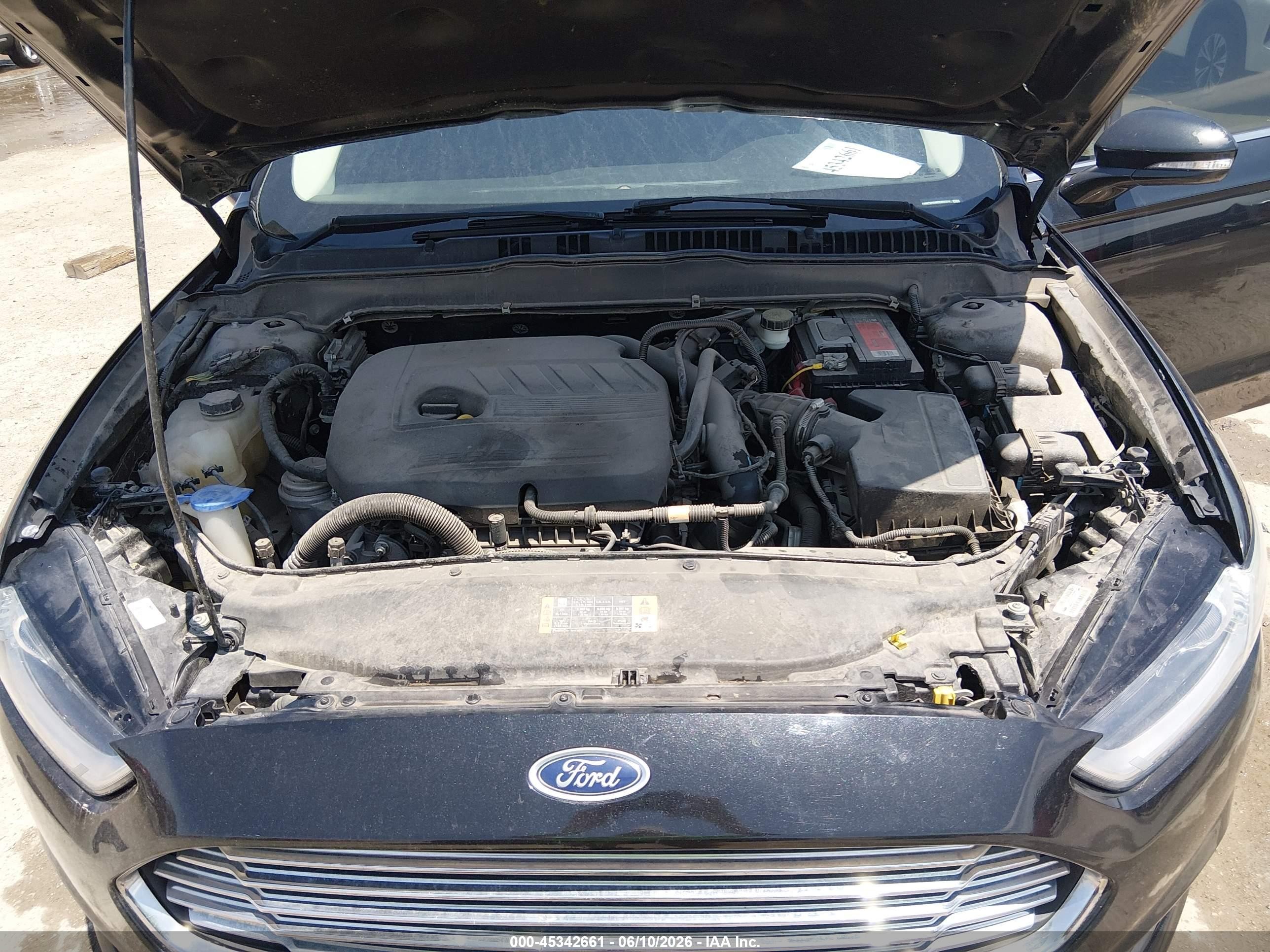 2014 Ford Fusion Se Black vin: 3FA6P0HD0ER392374